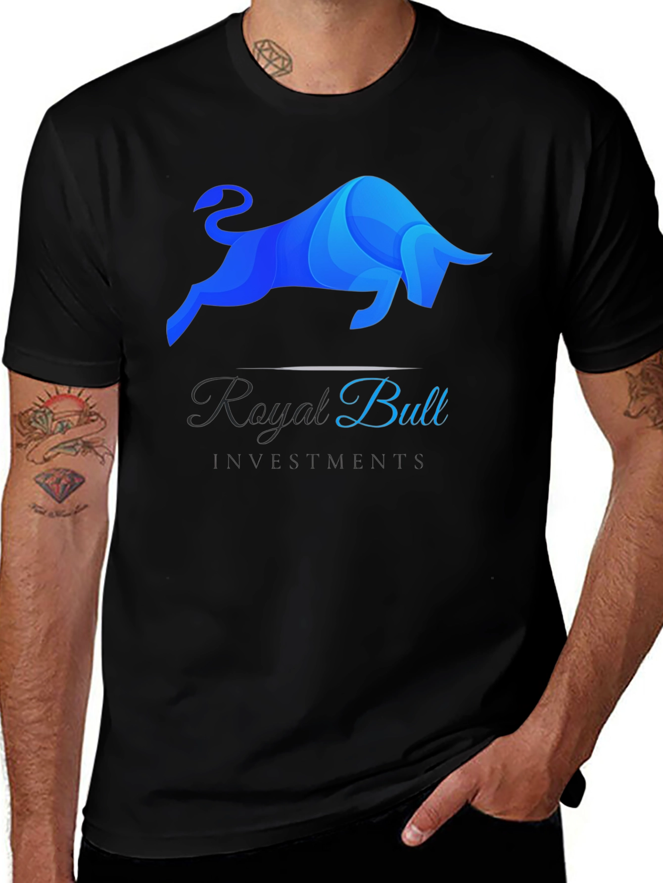 Royal Bull Investments Graphic T-Shirt