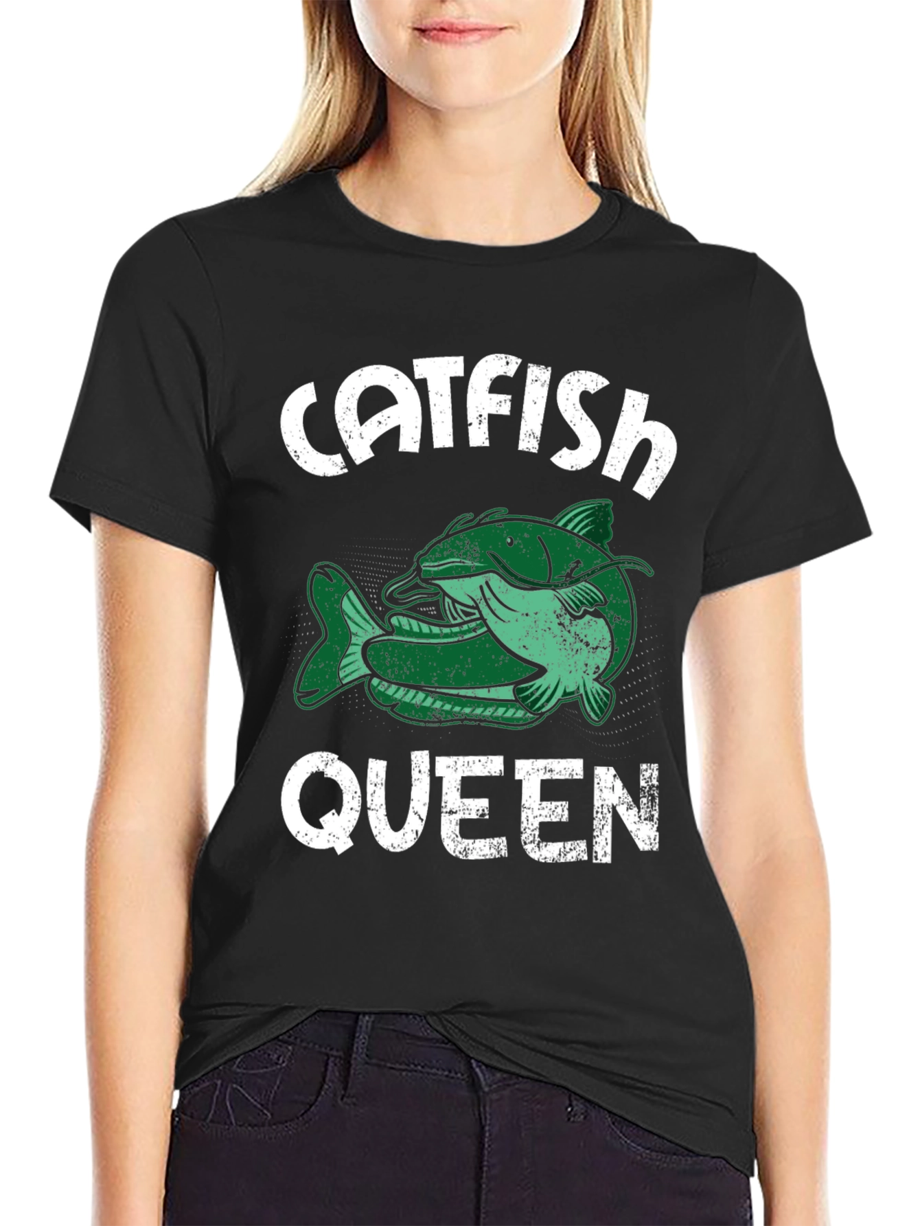 Catfish Queen T-Shirt - Fishing Tee