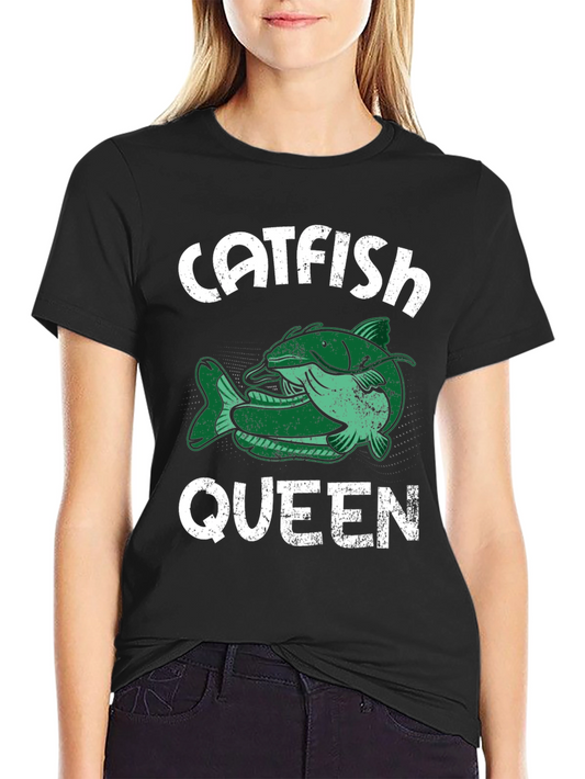 Catfish Queen T-Shirt - Fishing Tee