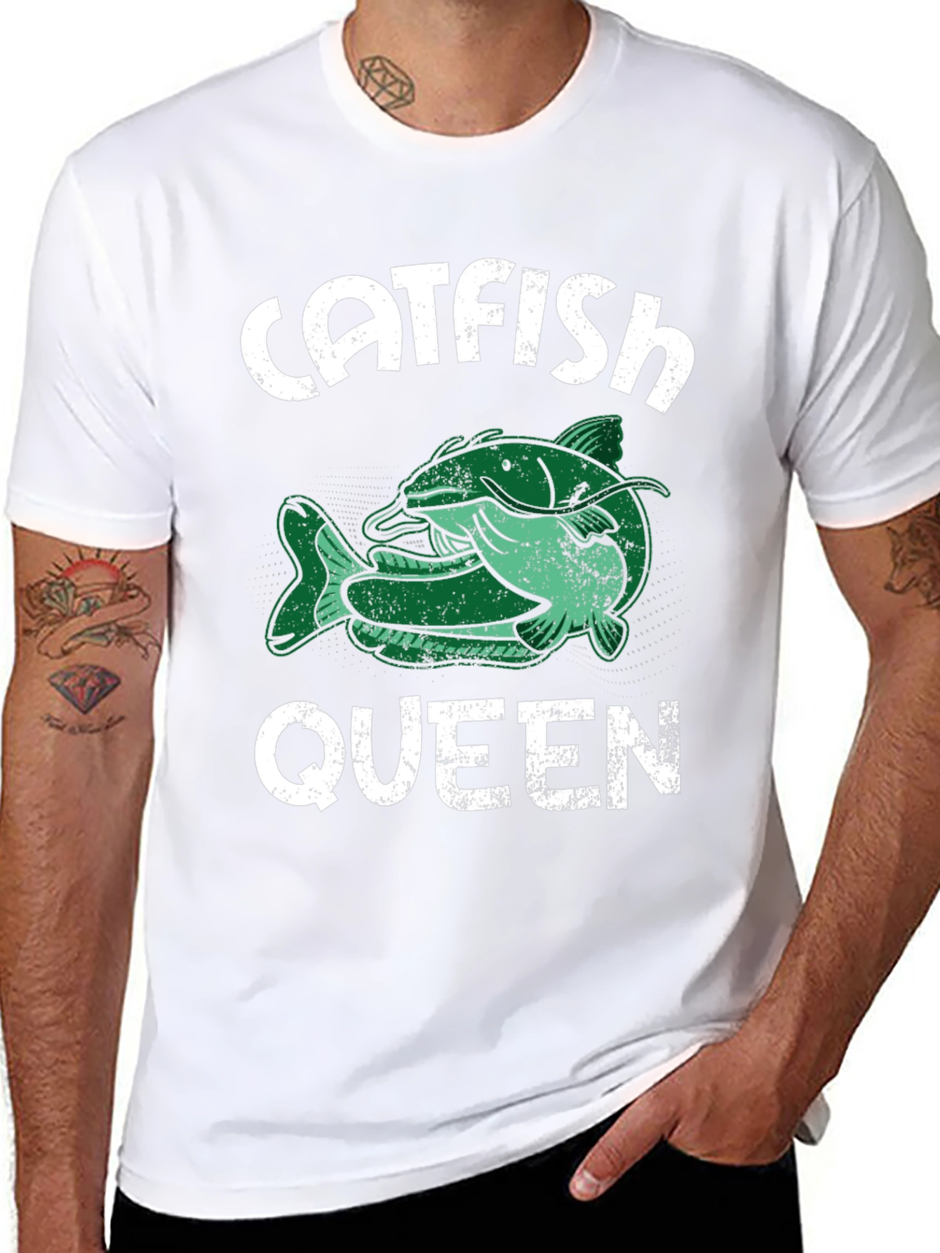 Catfish Queen T-Shirt - Fishing Tee