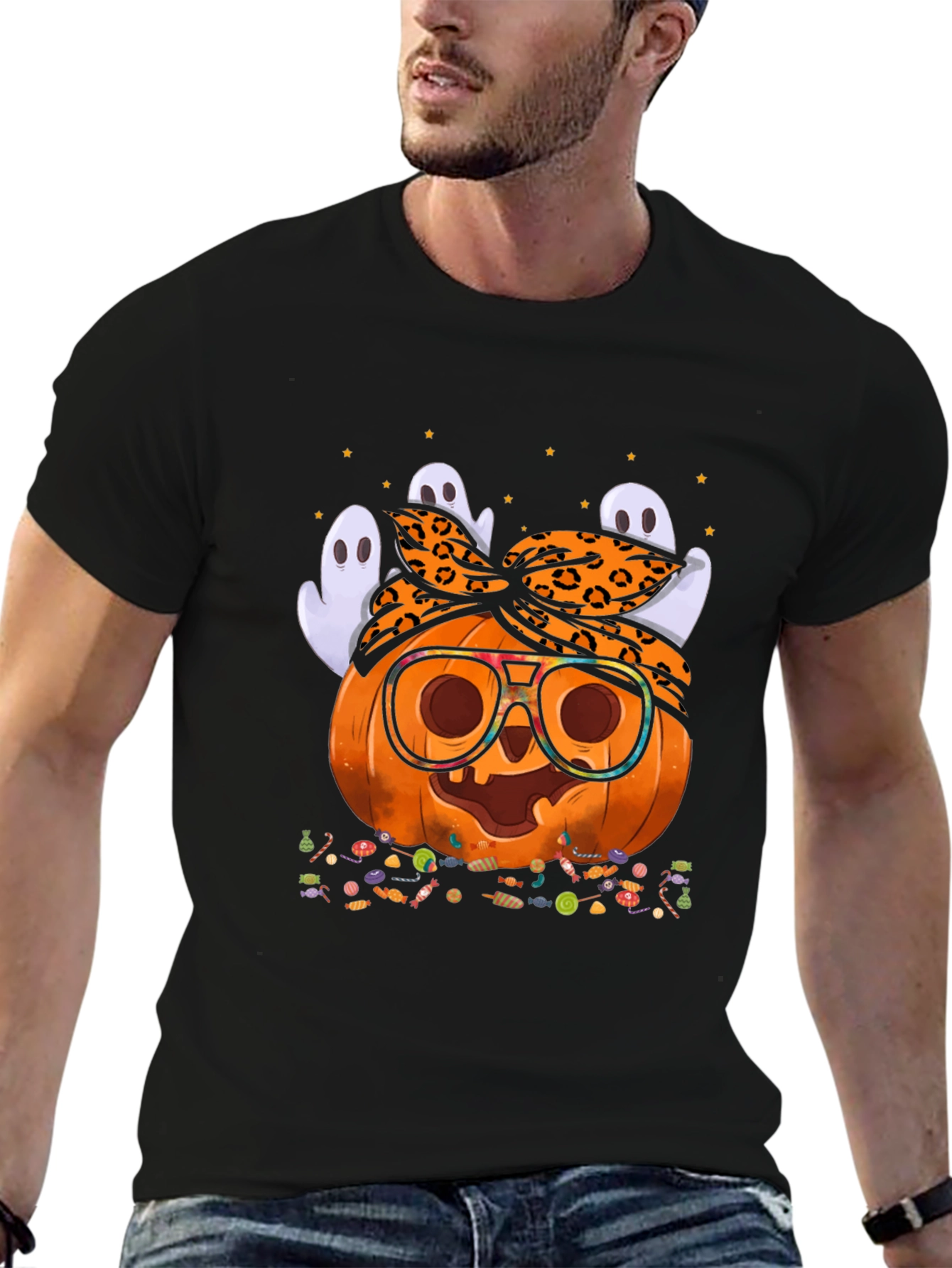 Halloween Pumpkin Ghosts T-Shirt