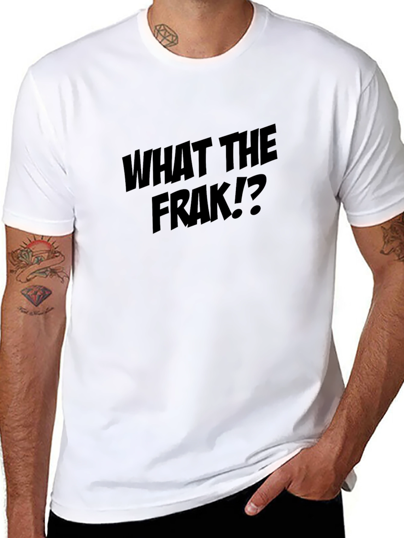 What the Frak!? Graphic T-Shirt - Bold Statement Tee
