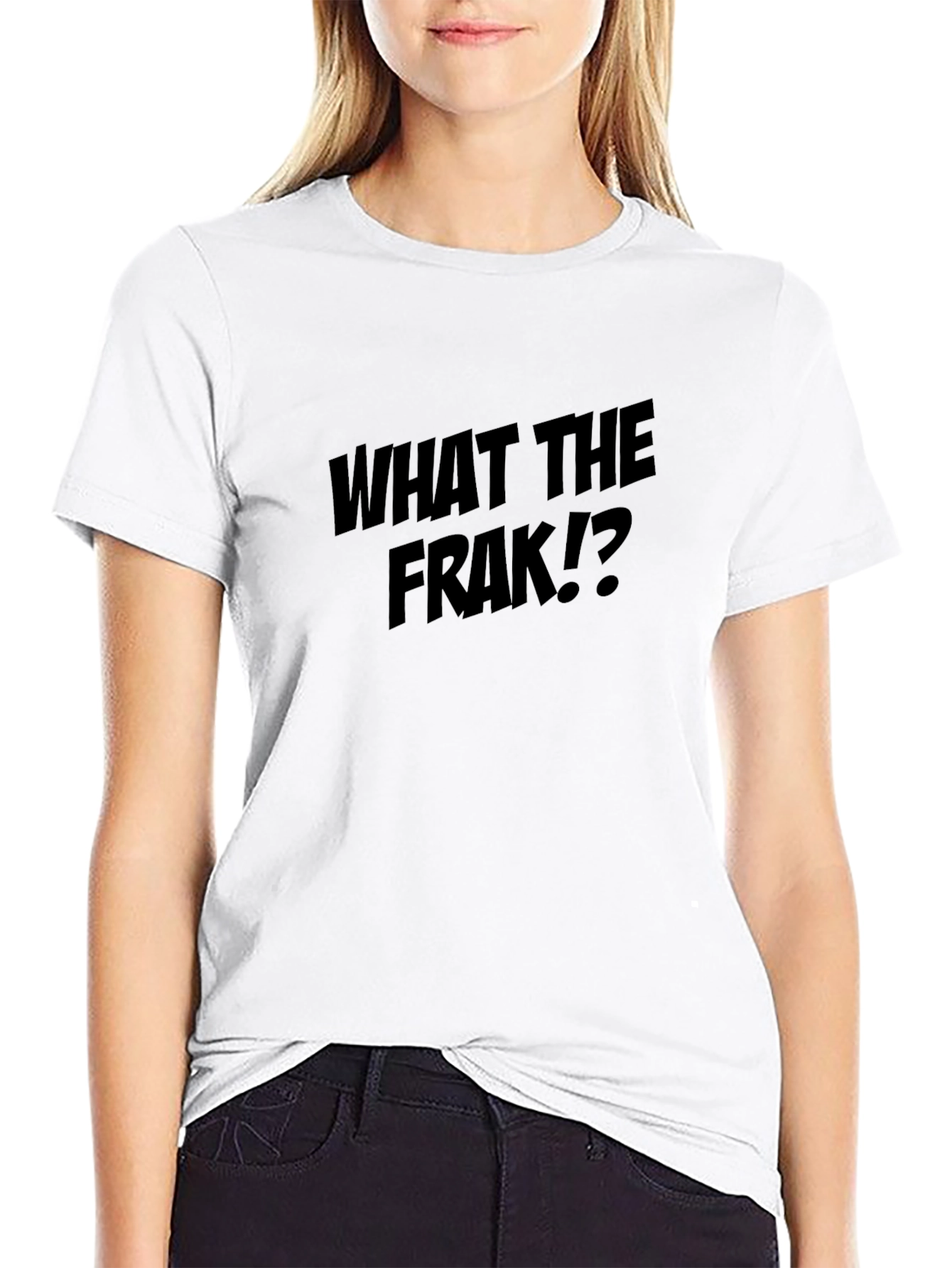 What the Frak!? Graphic T-Shirt - Bold Statement Tee