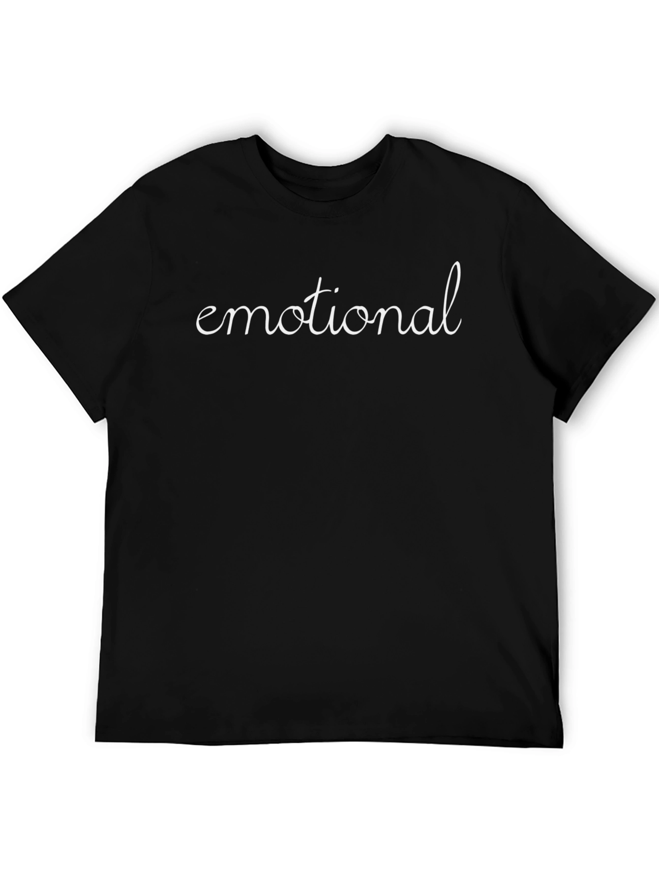 Emotional Black T-Shirt