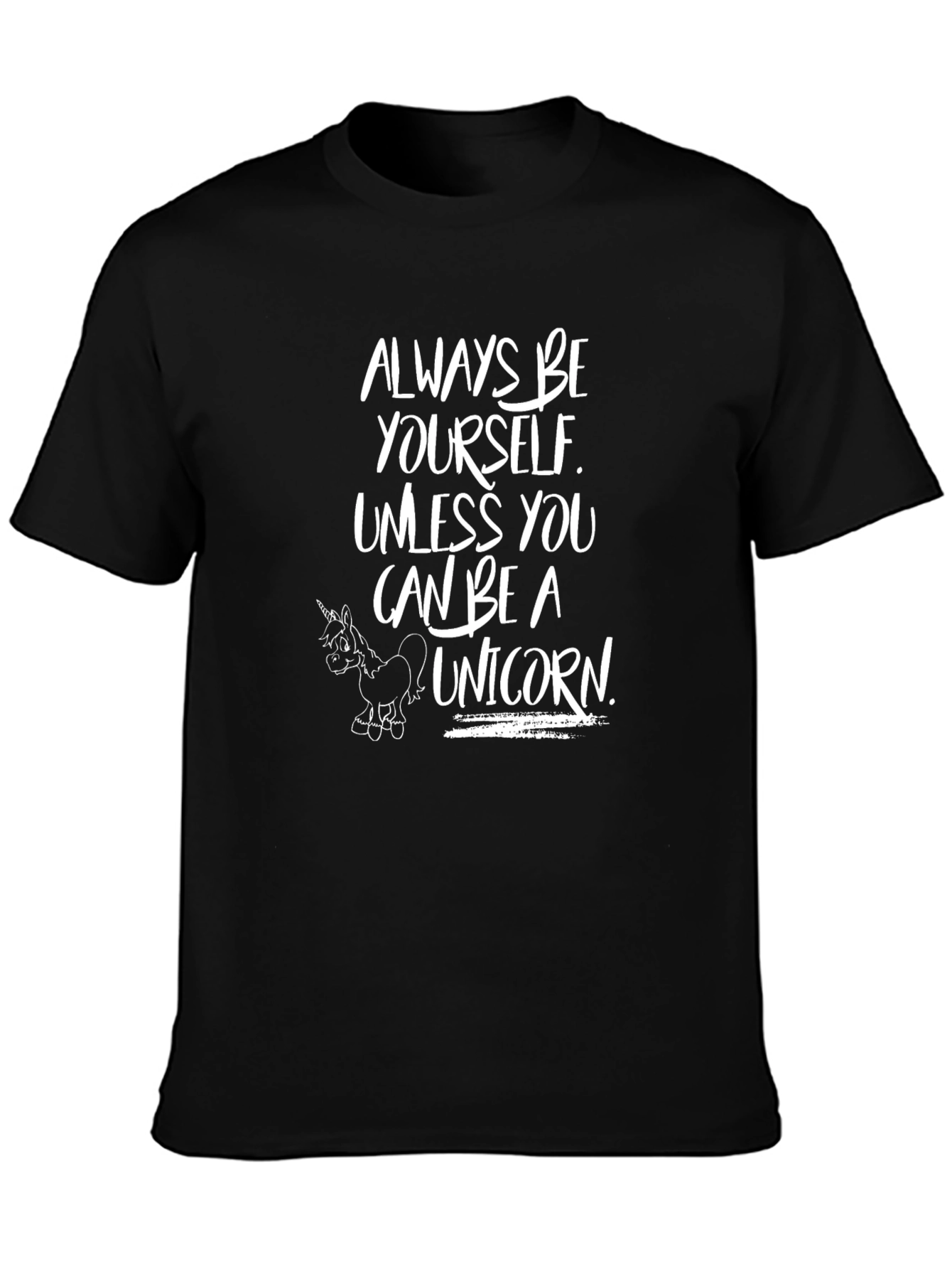 Always Be Yourself Unicorn Graphic Tee