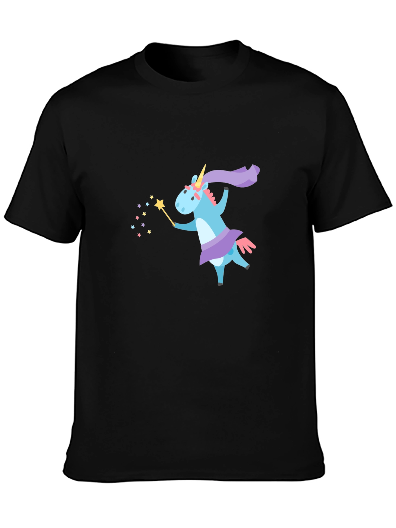 Unicorn Magic Black T-Shirt