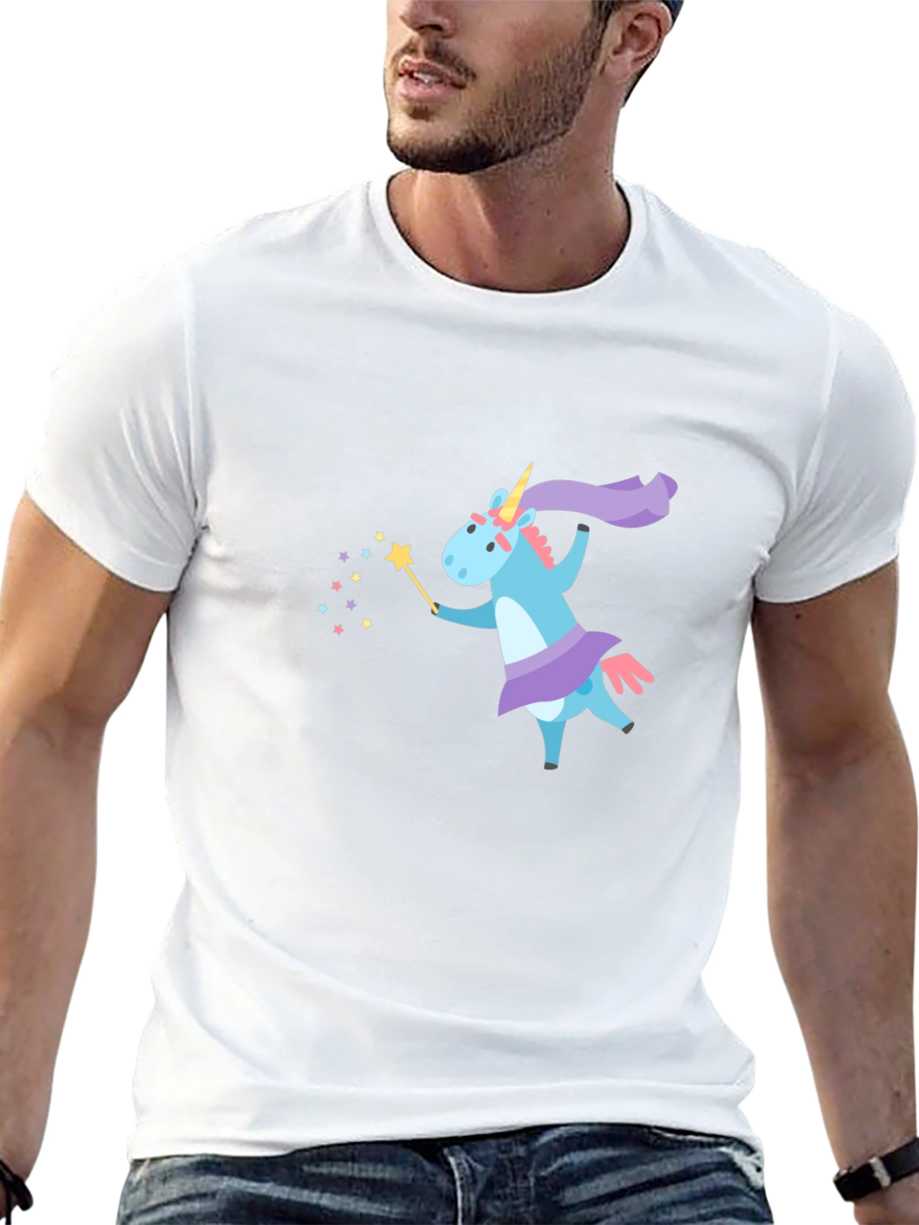 Unicorn Magic Black T-Shirt