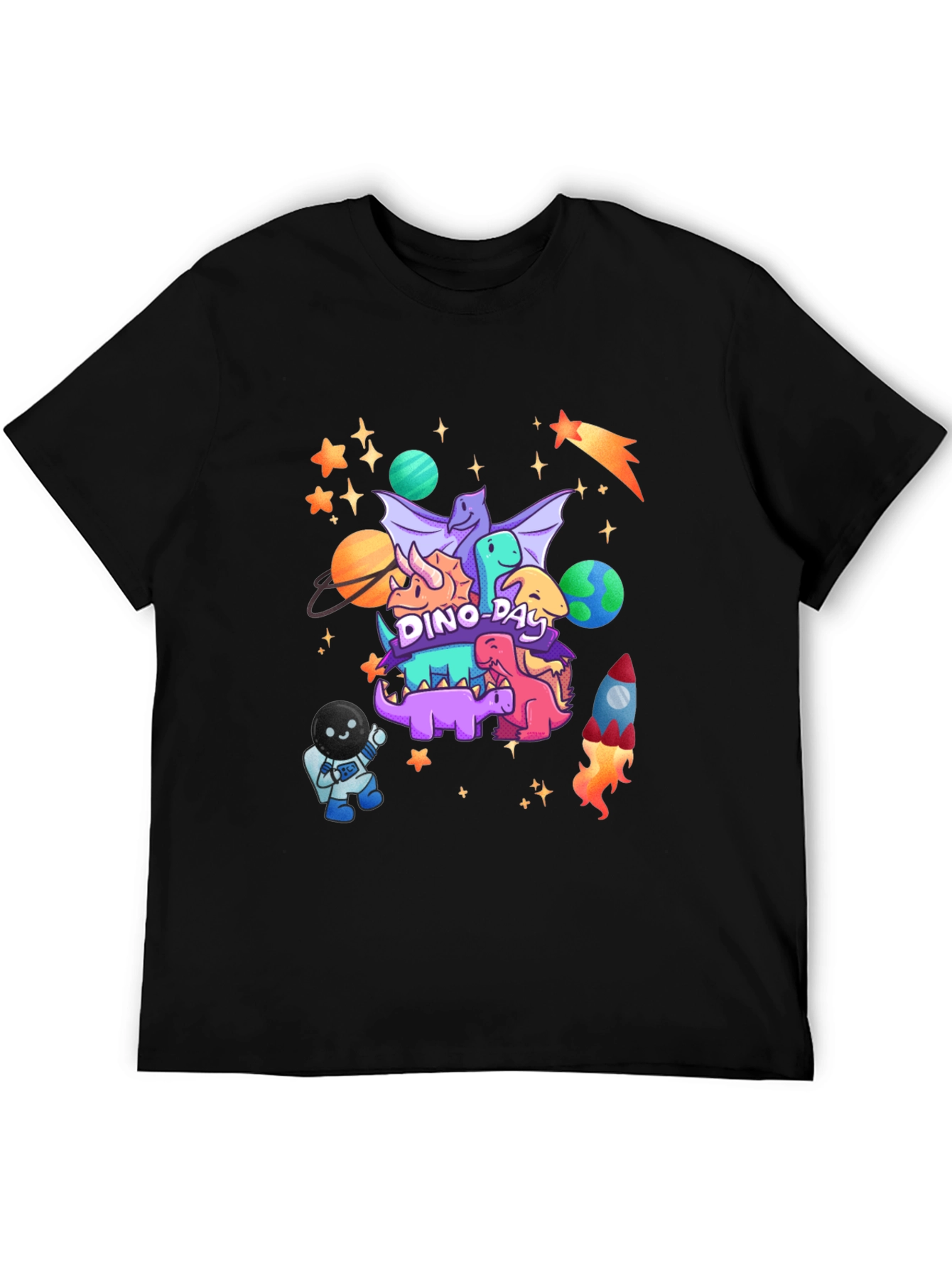 Dino Day Space Adventure T-Shirt
