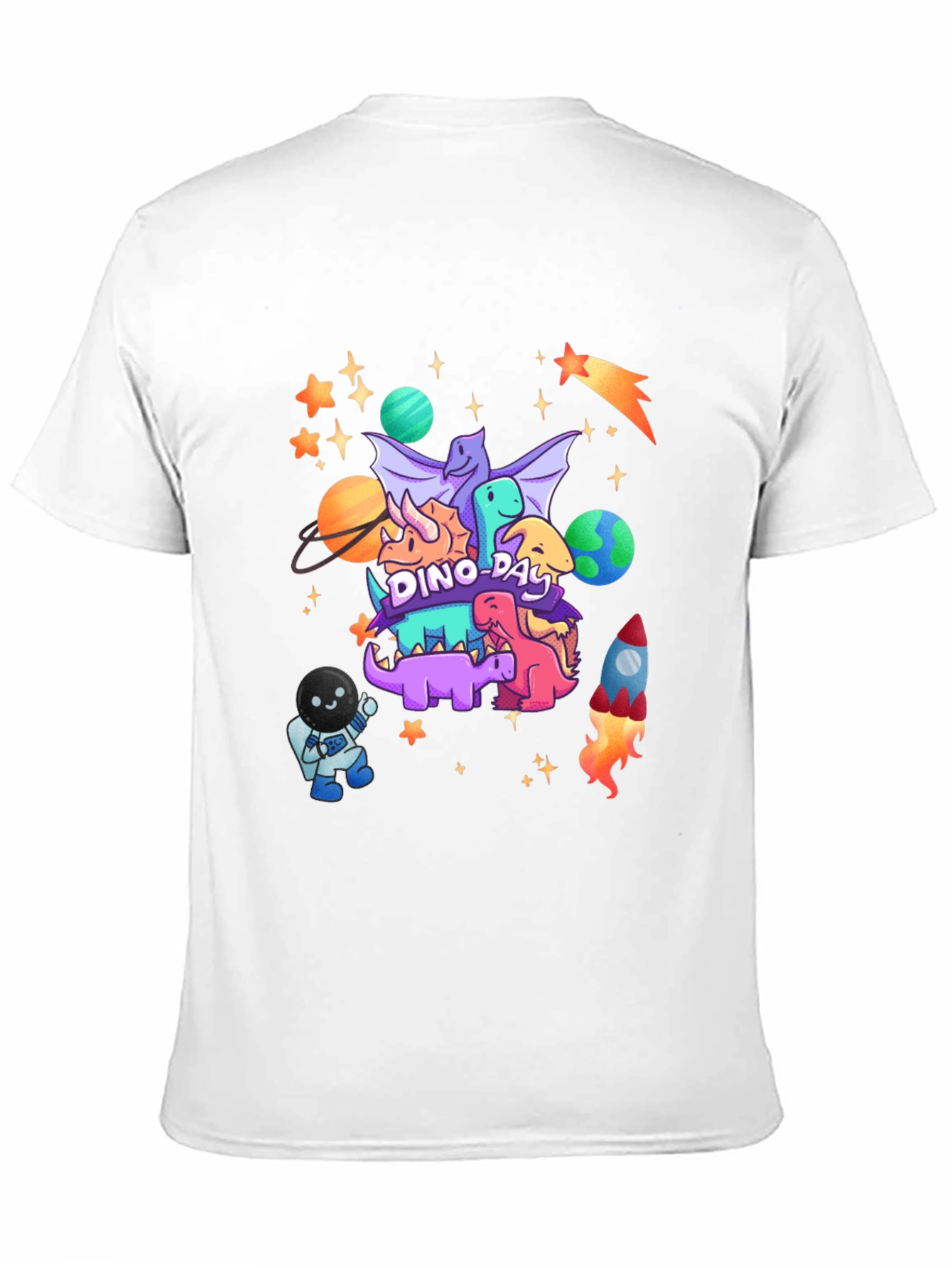 Dino Day Space Adventure T-Shirt