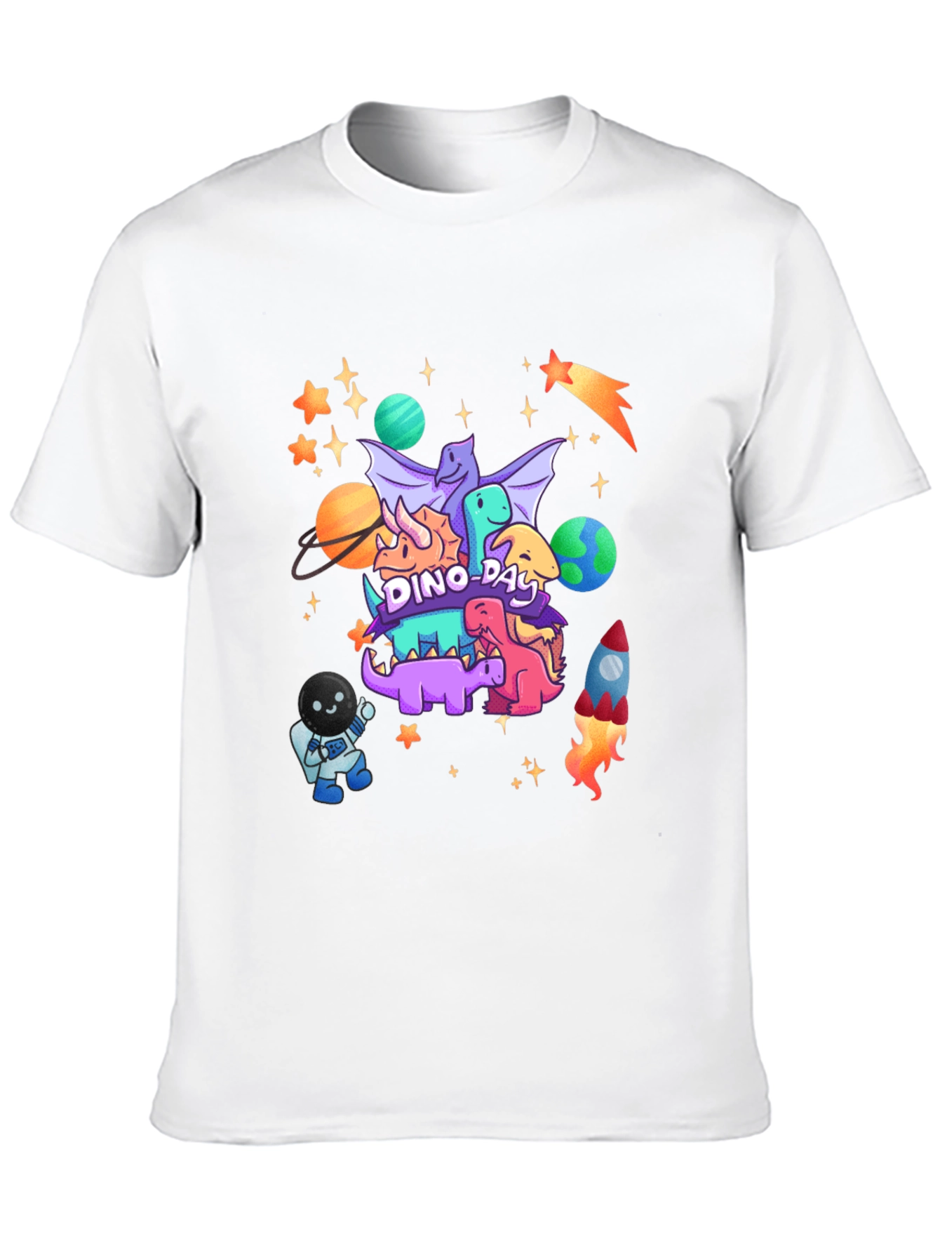 Dino Day Space Adventure T-Shirt