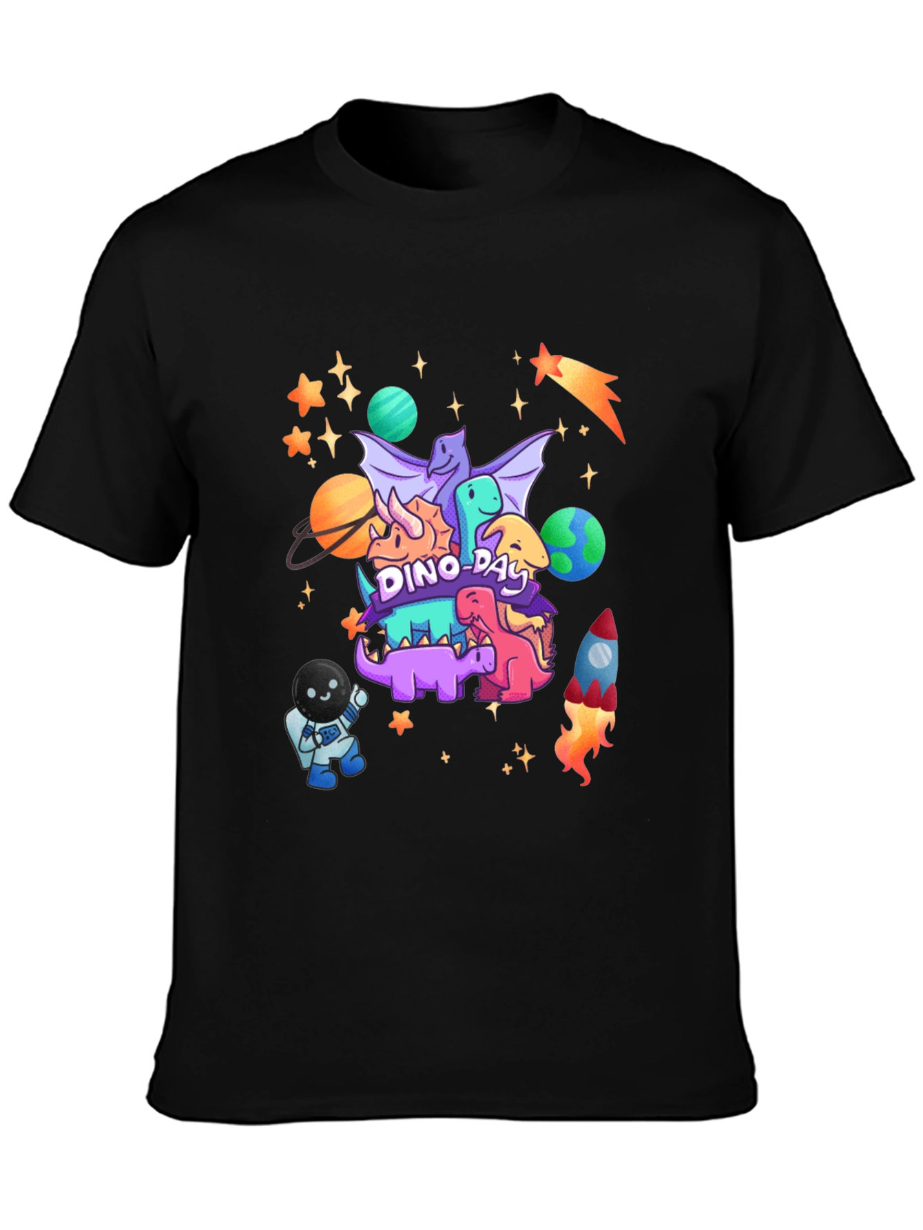 Dino Day Space Adventure T-Shirt