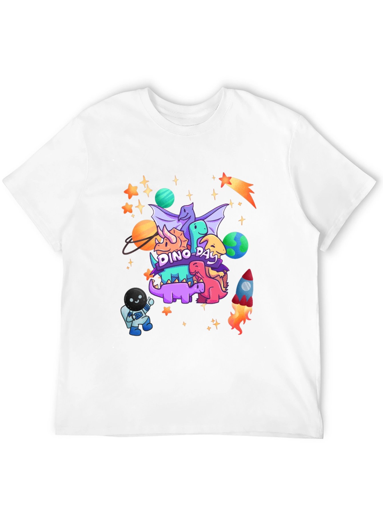 Dino Day Space Adventure T-Shirt