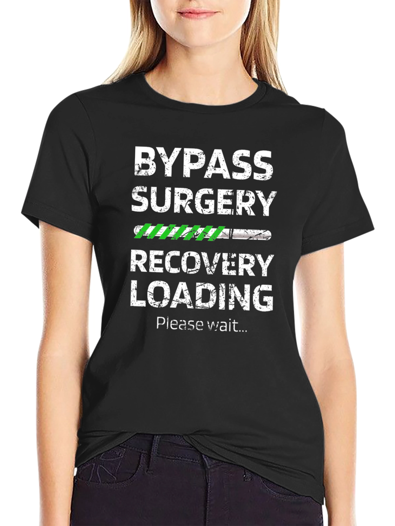 Bypass Surgery Recovery Loading Graphic T-Shirt