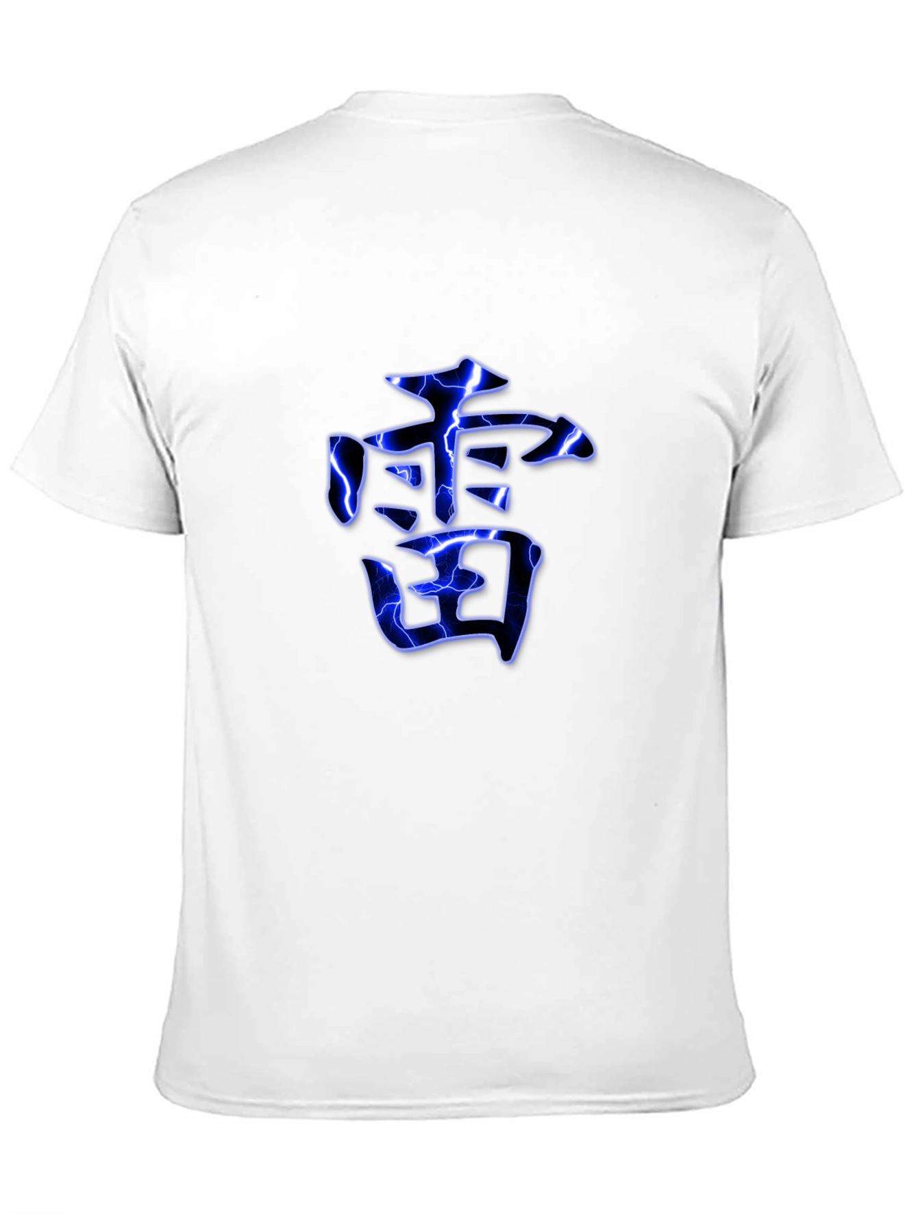Electric Kanji Graphic Black T-Shirt