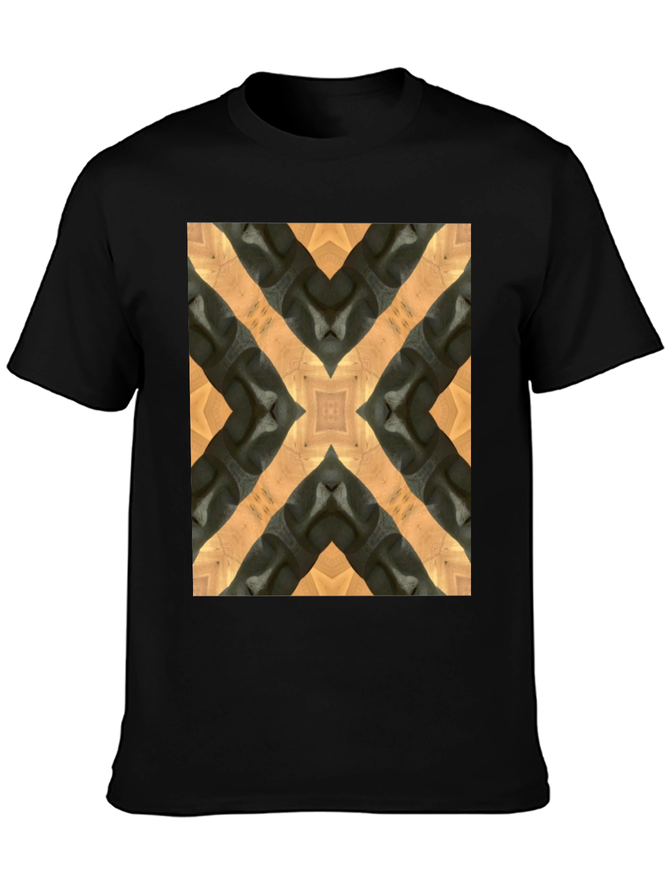 Abstract Kaleidoscope Pattern T-Shirt