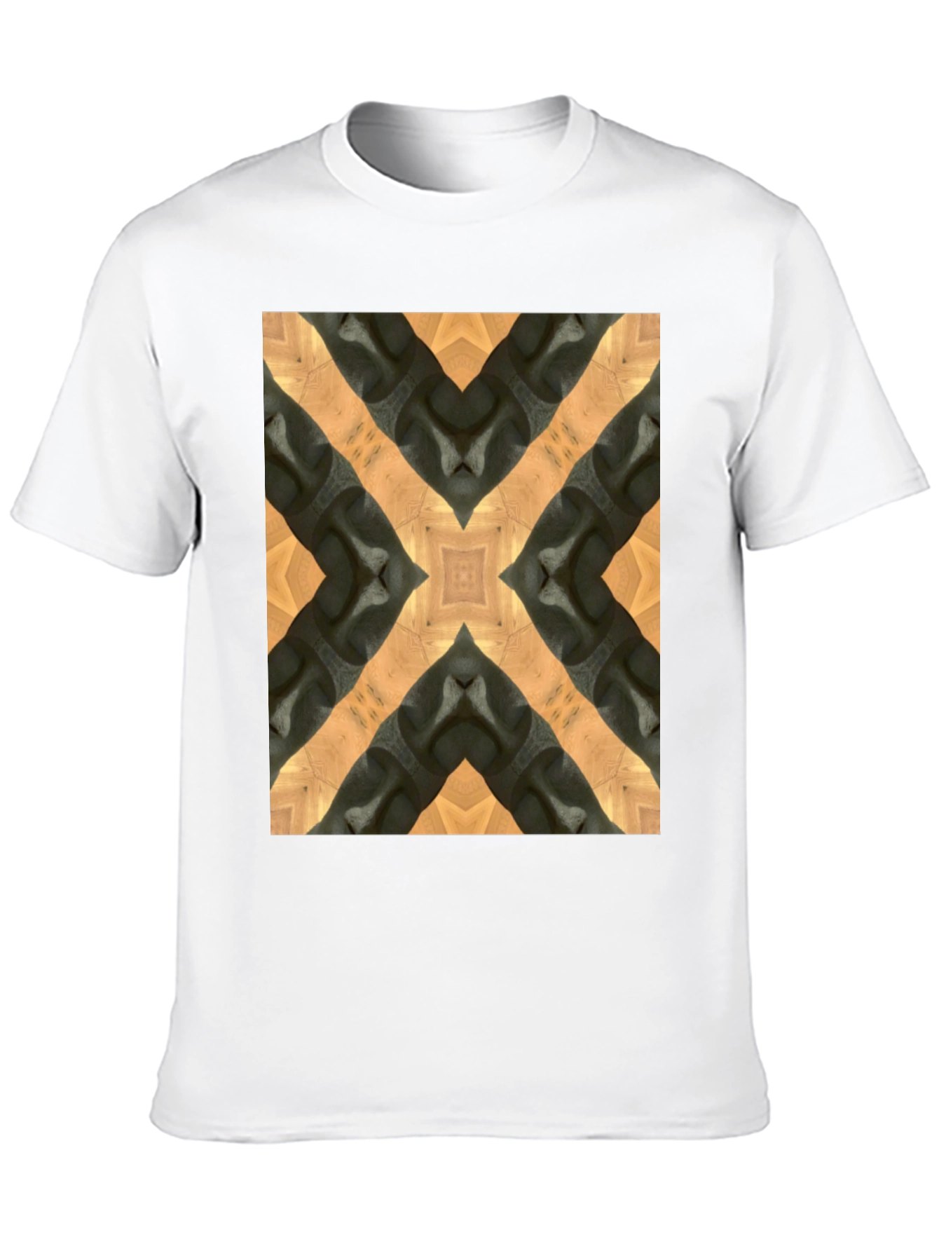 Abstract Kaleidoscope Pattern T-Shirt