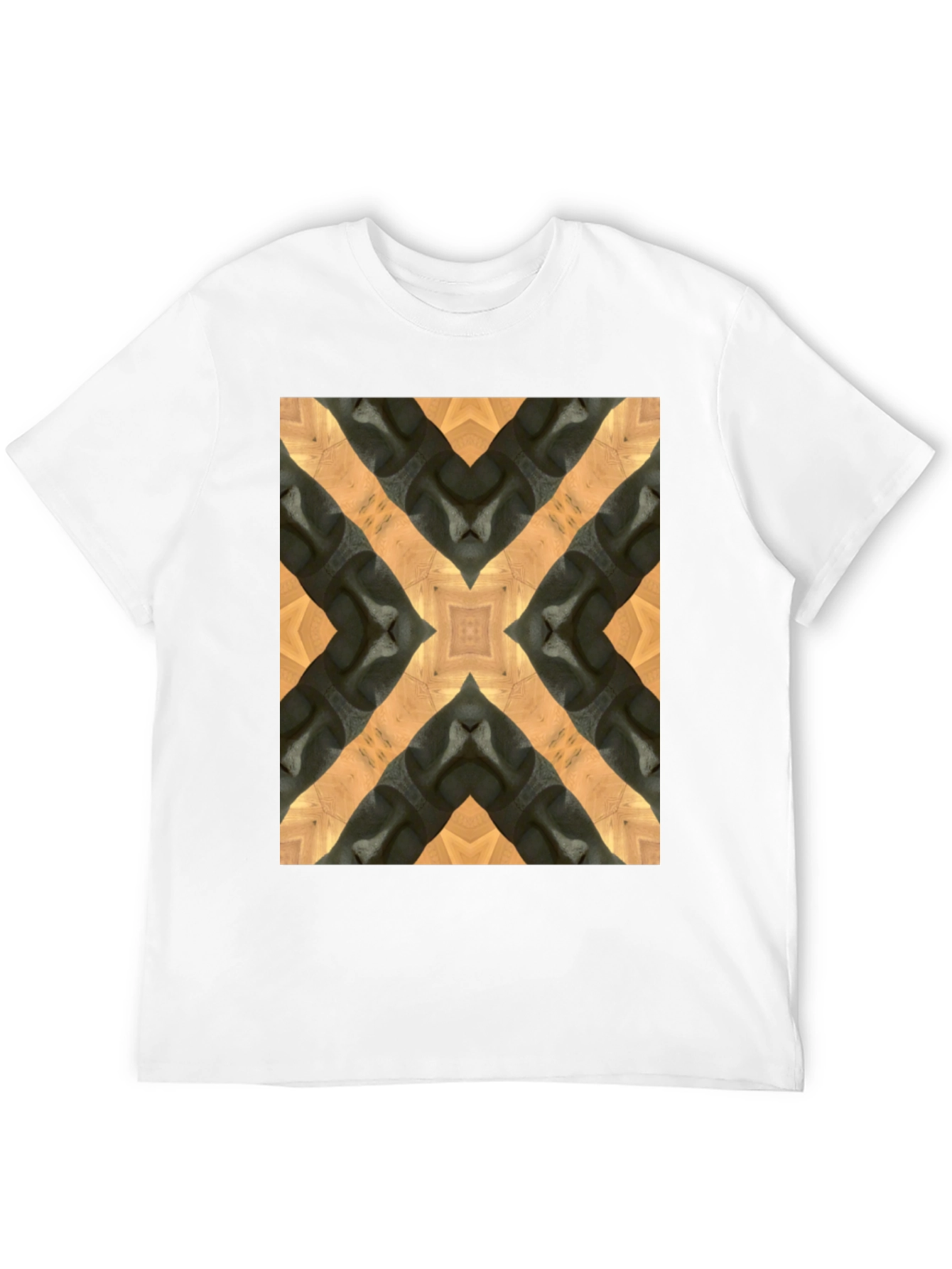 Abstract Kaleidoscope Pattern T-Shirt