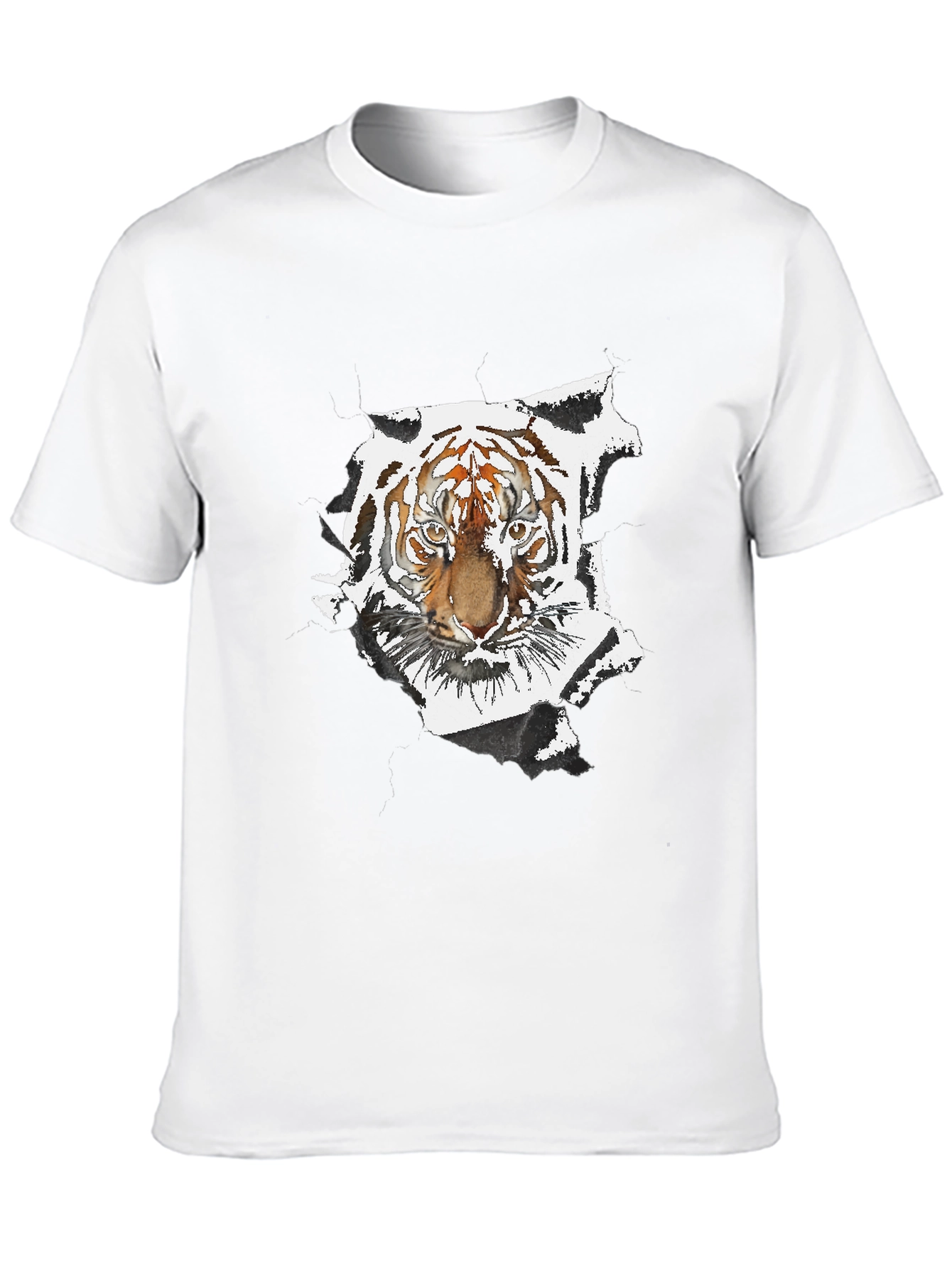 Tiger Graphic Black T-Shirt