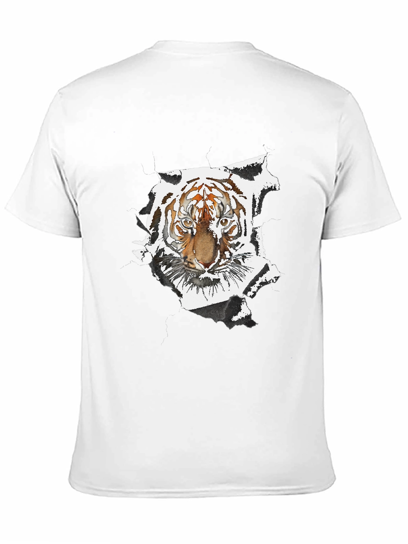 Tiger Graphic Black T-Shirt
