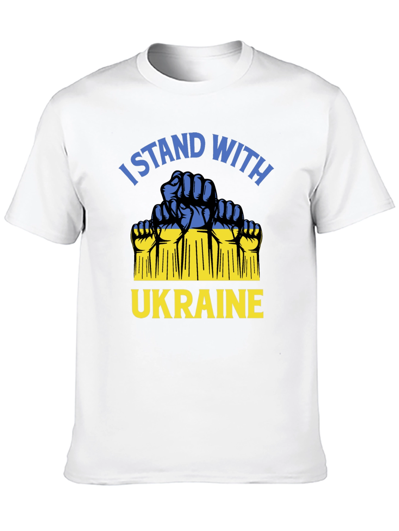 I Stand With Ukraine Support T-Shirt