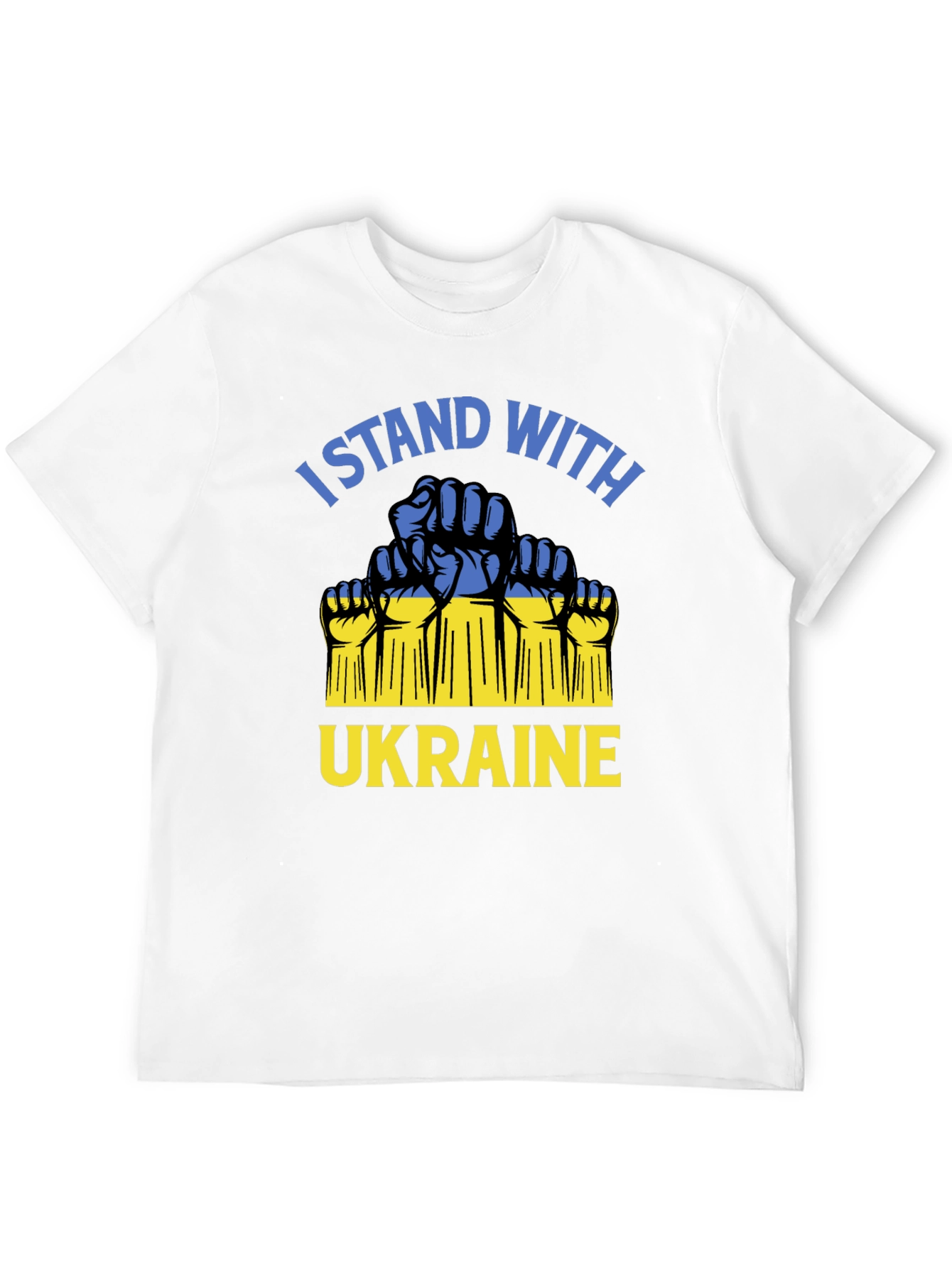 I Stand With Ukraine Support T-Shirt