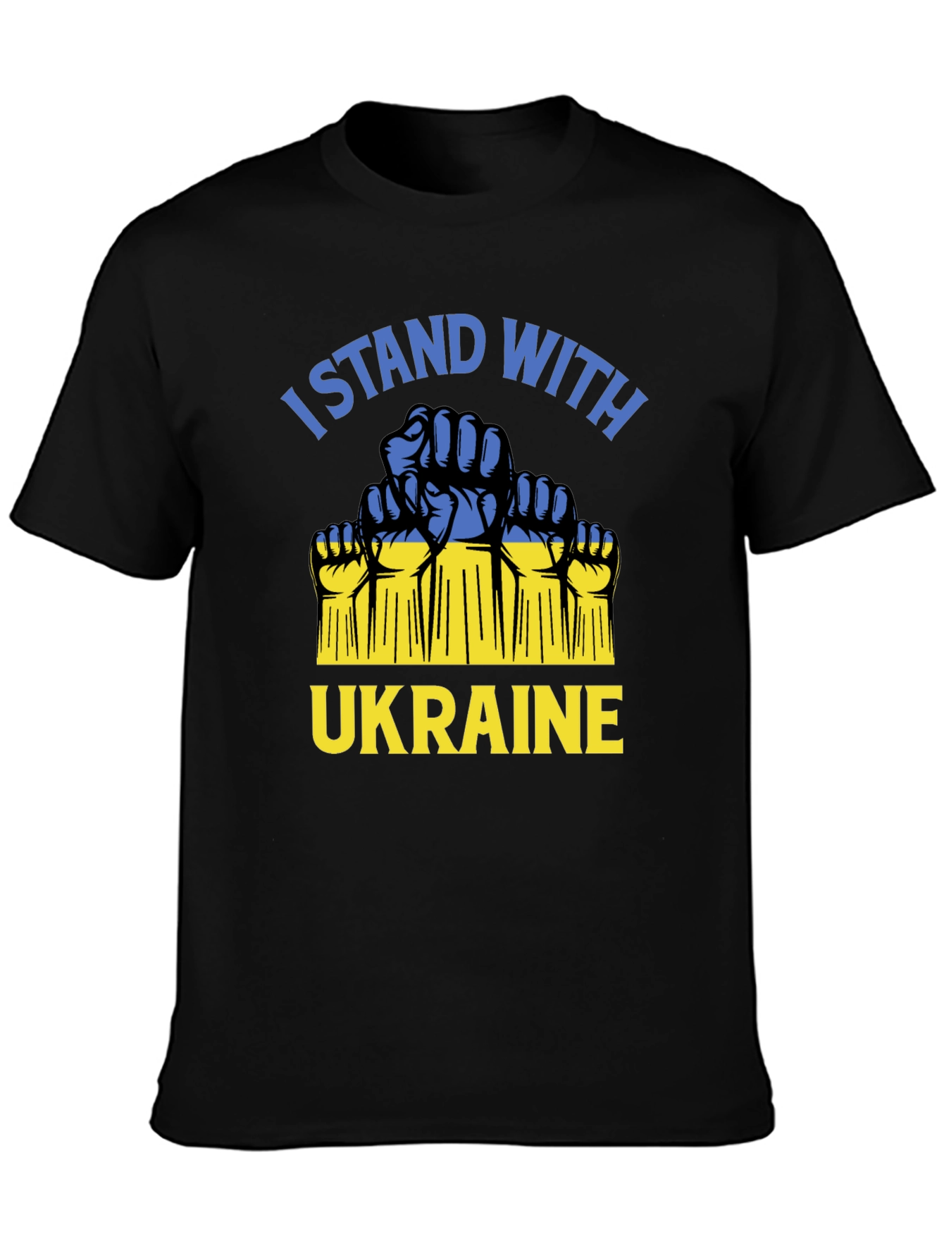 I Stand With Ukraine Support T-Shirt