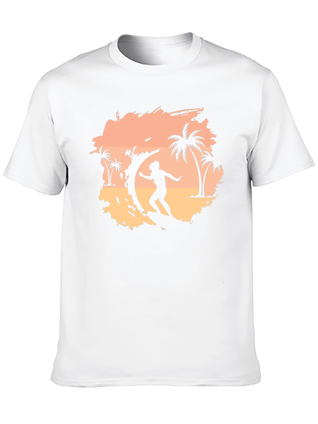 Surfer Graphic Tee - Mens Black T-Shirt