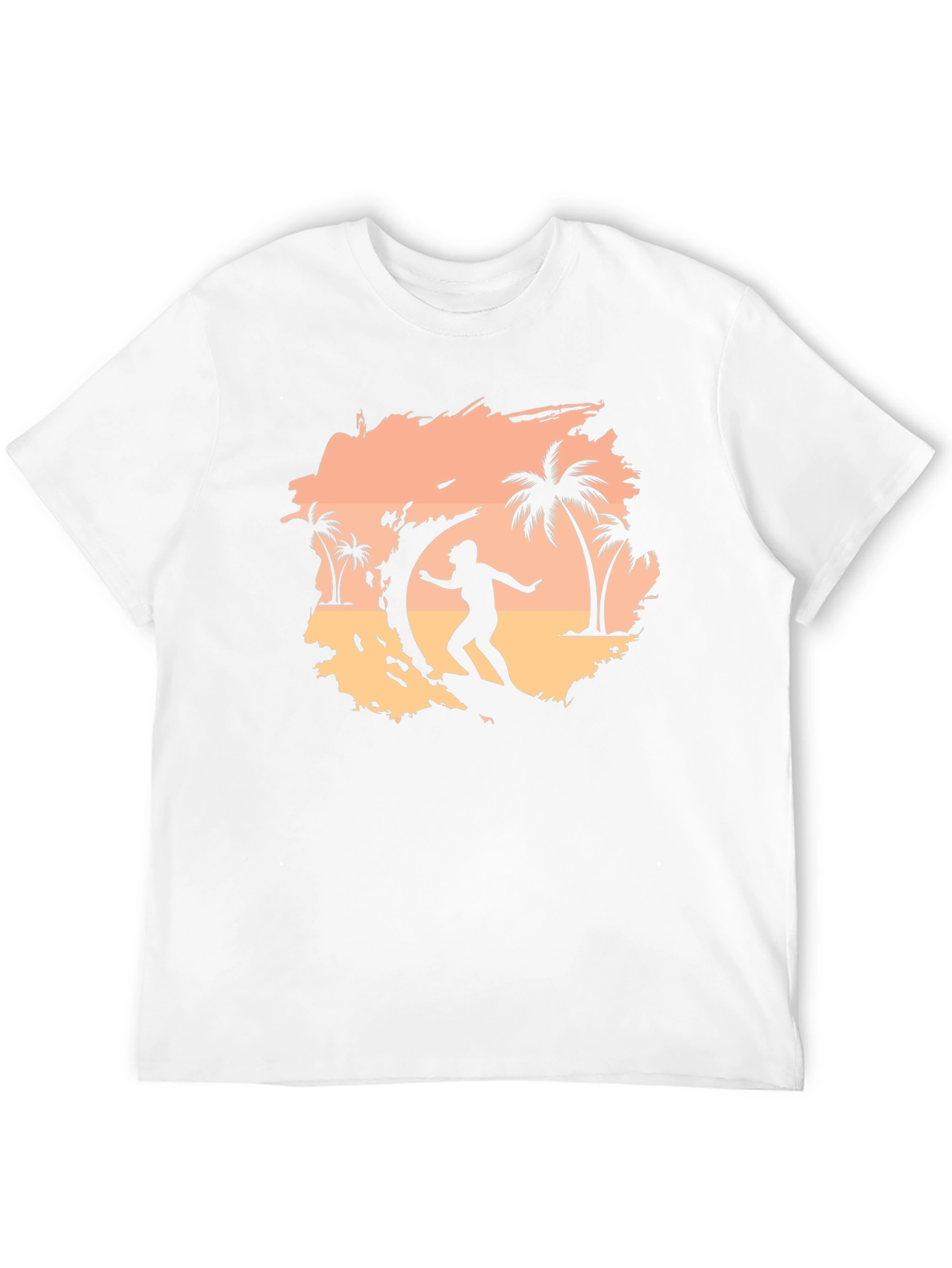 Surfer Graphic Tee - Mens Black T-Shirt
