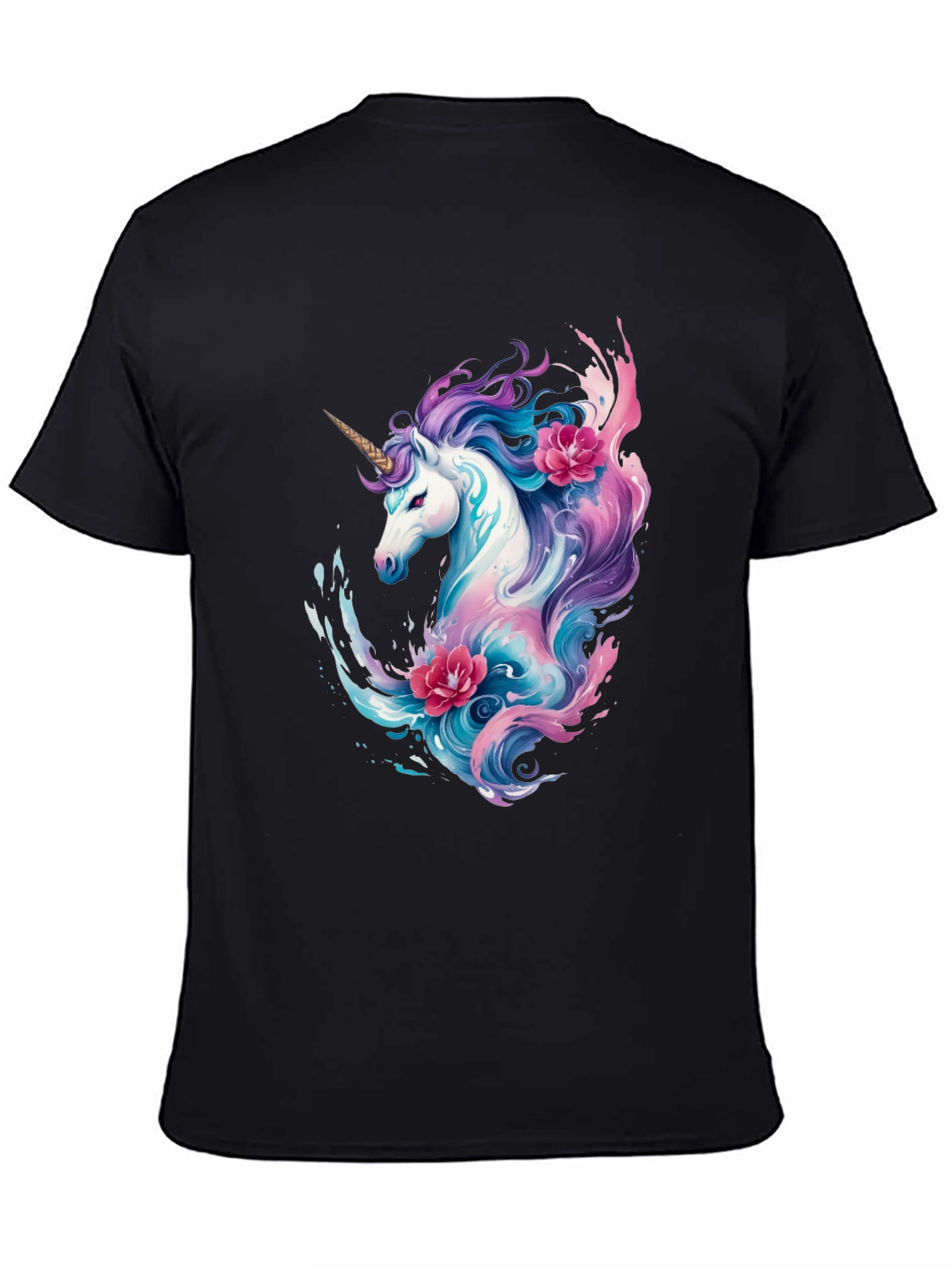 Unicorn Graphic Print T-Shirt