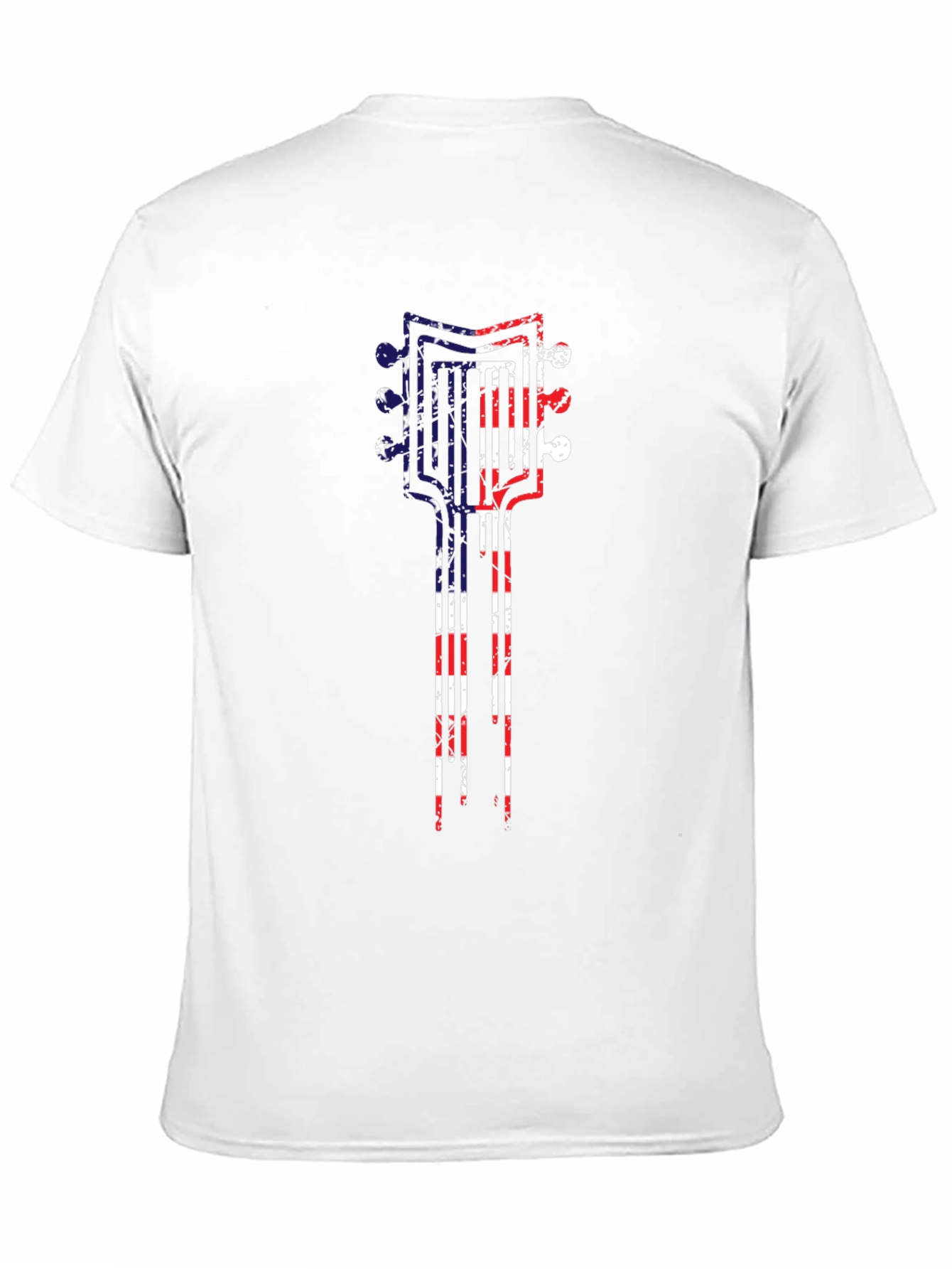 American Flag Guitar T-Shirt