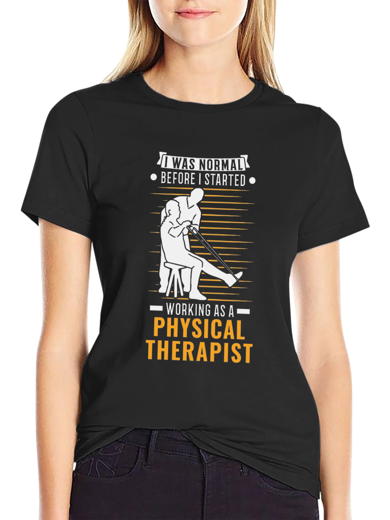 Physical Therapist Novelty Graphic Tee
