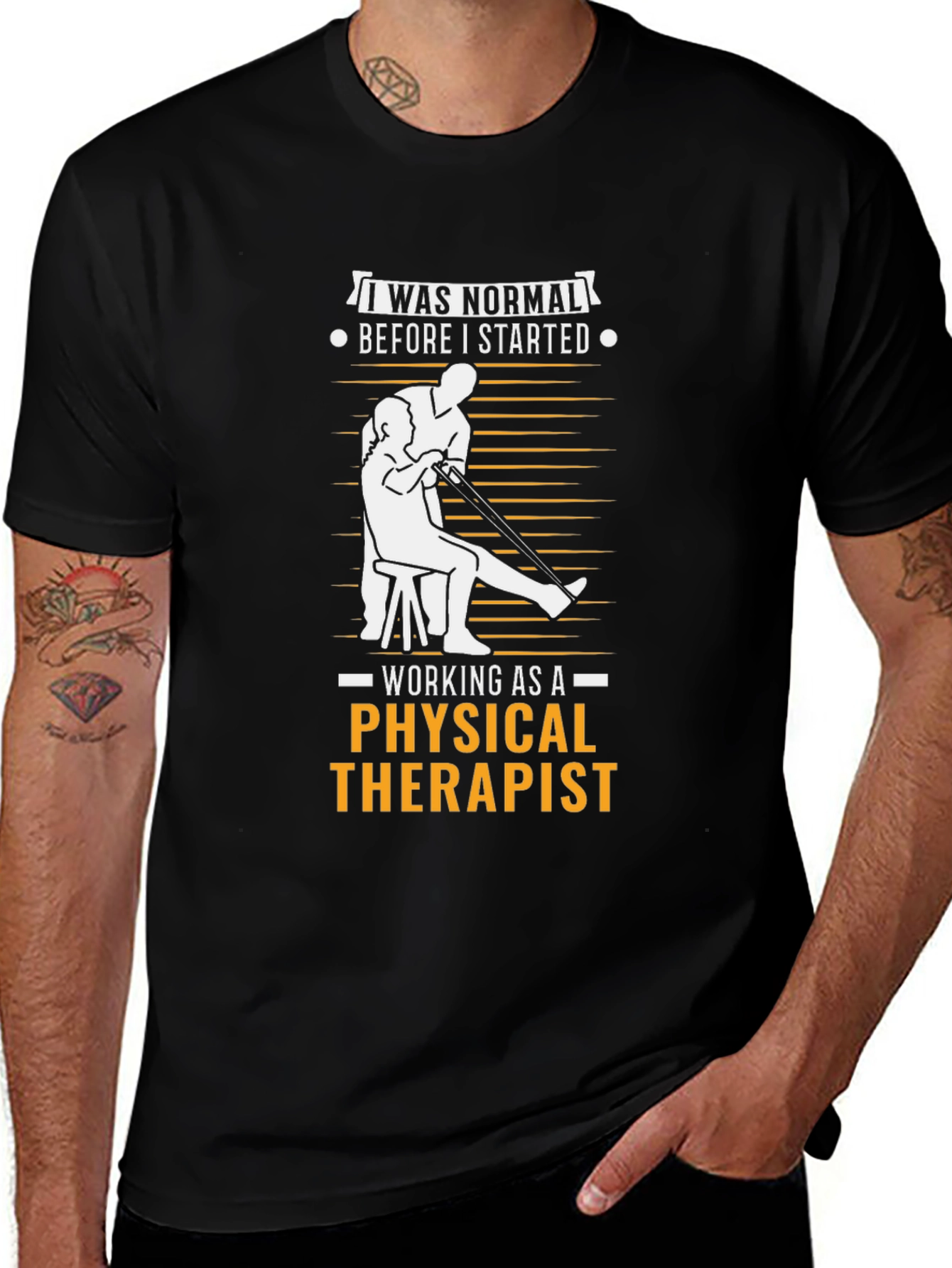 Physical Therapist Novelty Graphic Tee