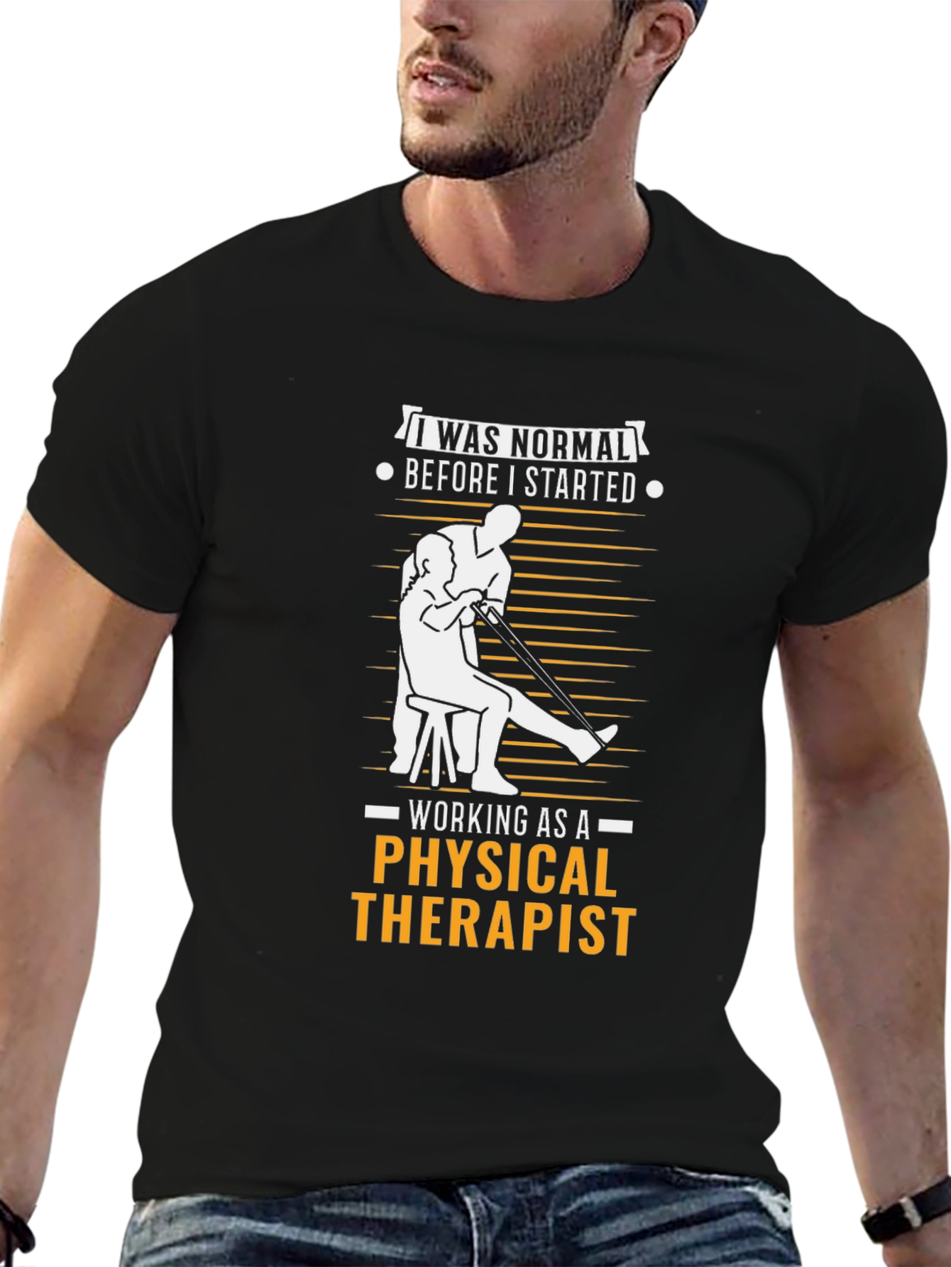 Physical Therapist Novelty Graphic Tee