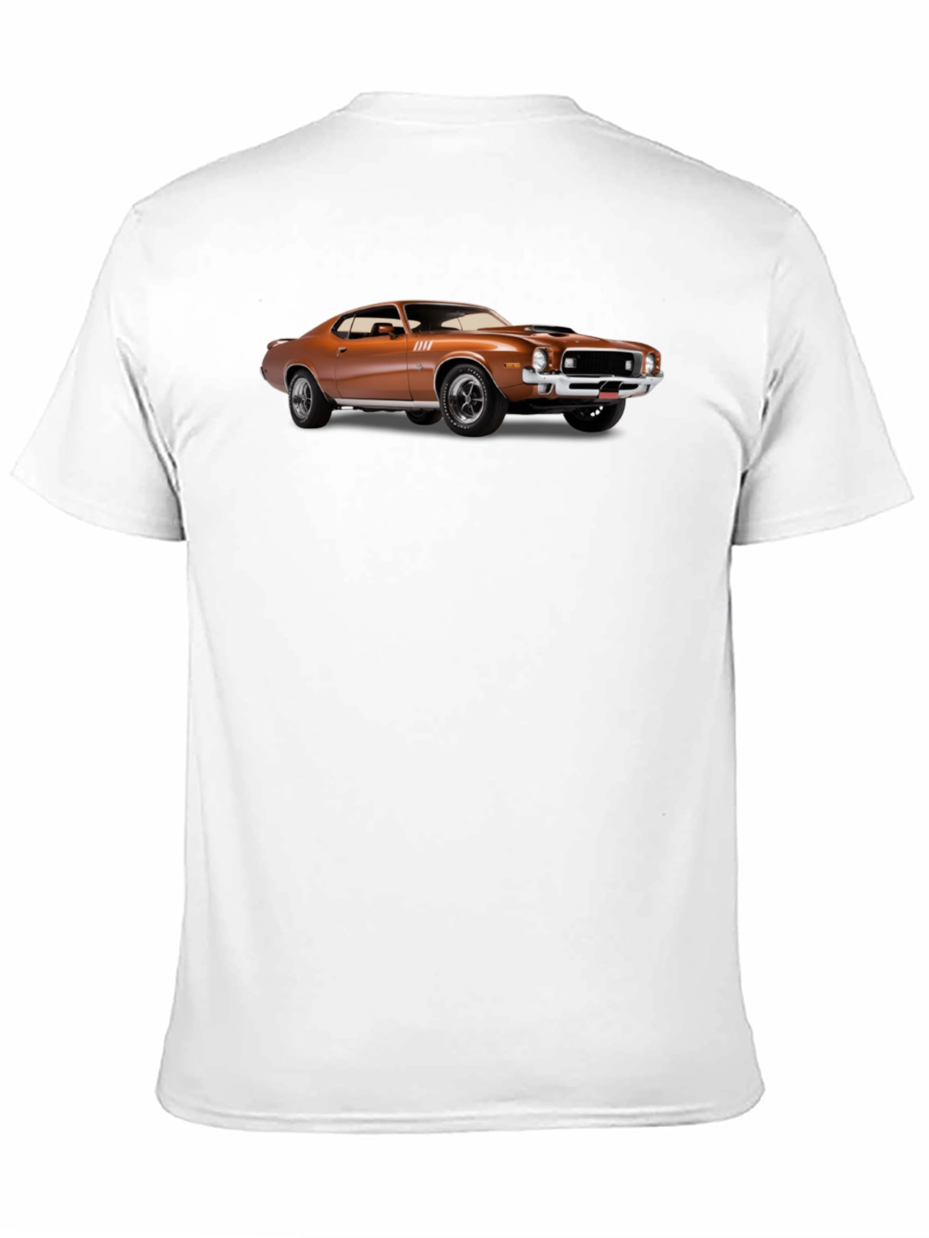 Classic Car Graphic Tee - Black Cotton