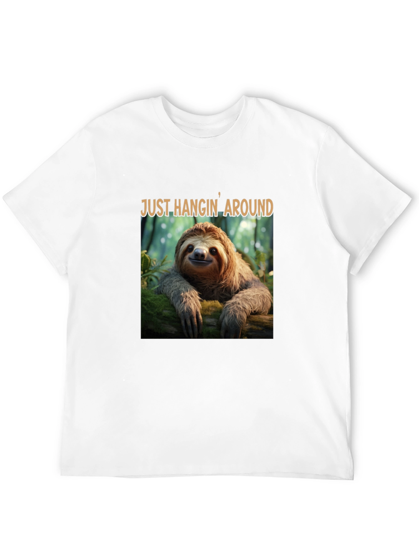 Just Hangin Around Sloth T-Shirt