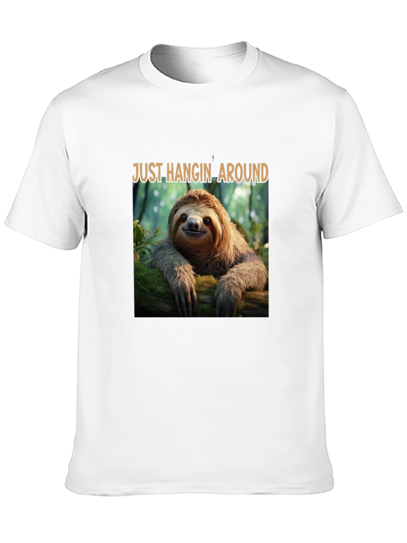 Just Hangin Around Sloth T-Shirt