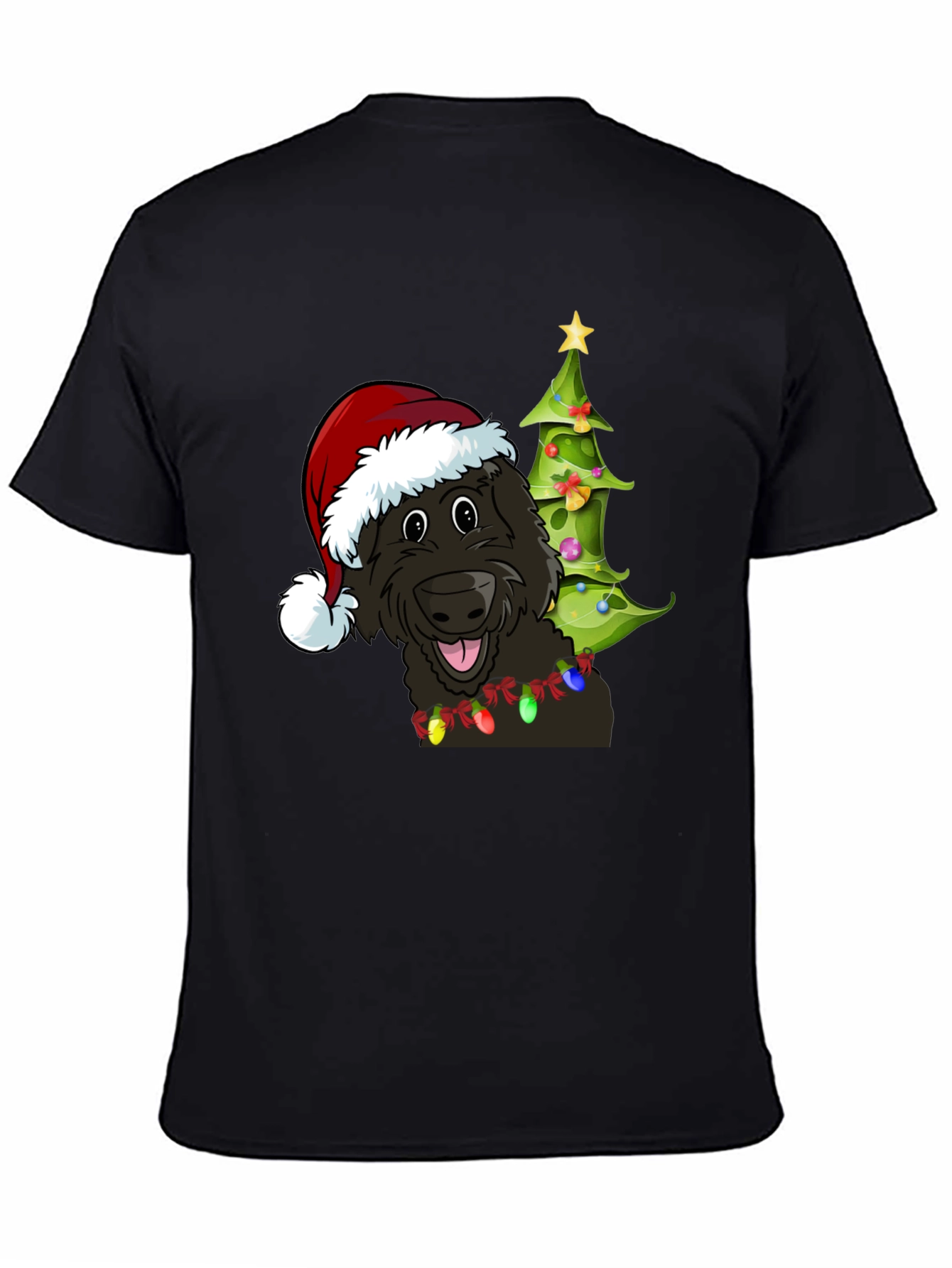 Festive Dog Christmas T-Shirt - Holiday Cheer!