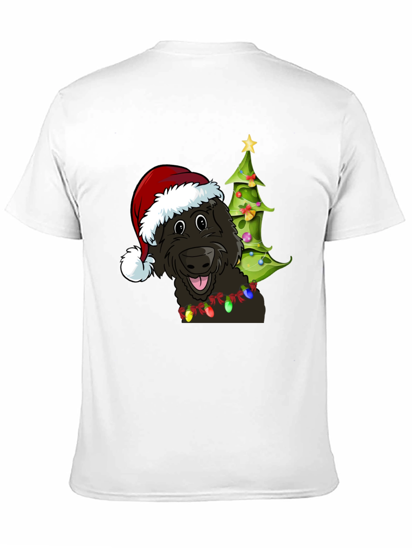 Festive Dog Christmas T-Shirt - Holiday Cheer!