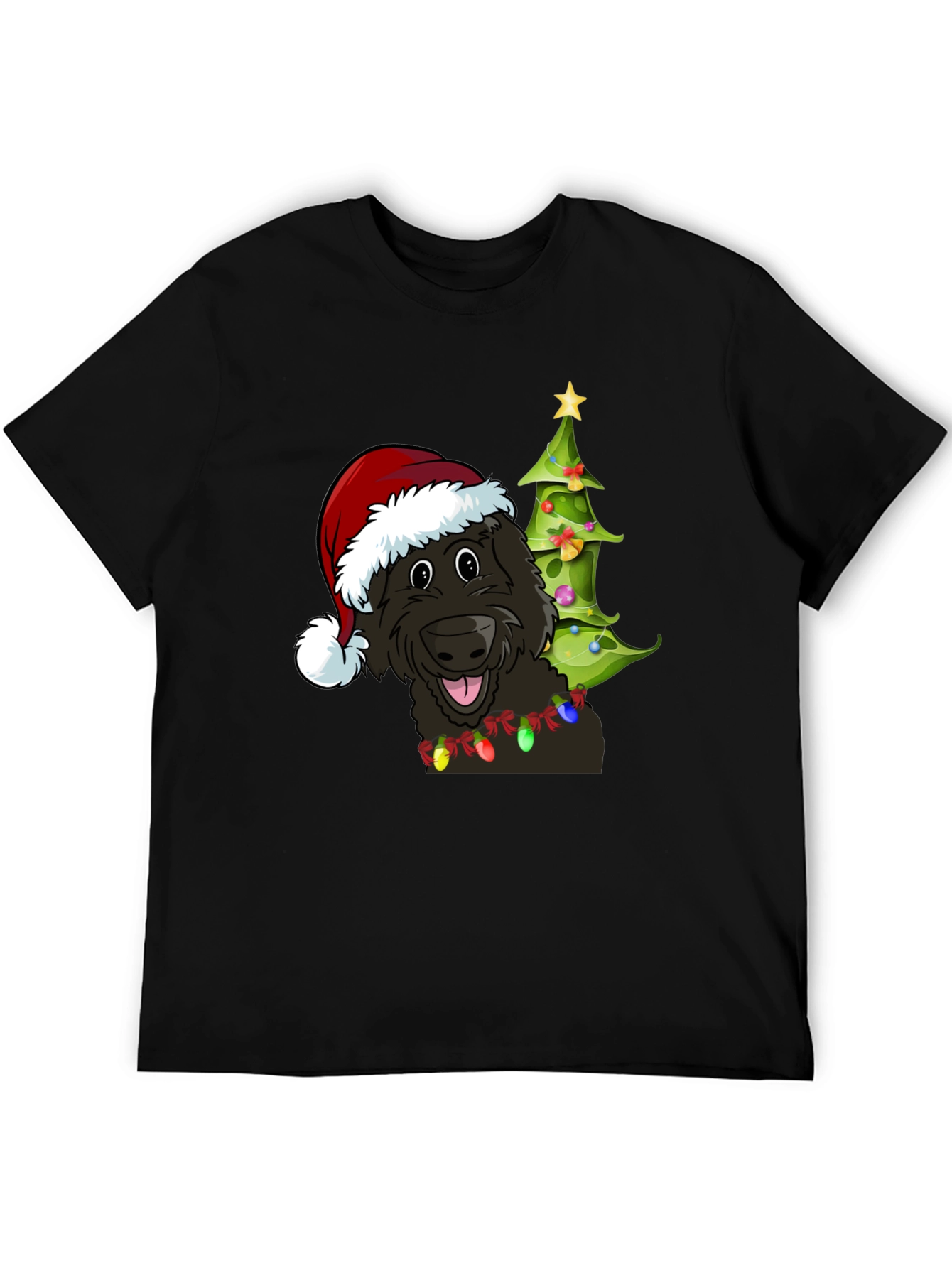 Festive Dog Christmas T-Shirt - Holiday Cheer!