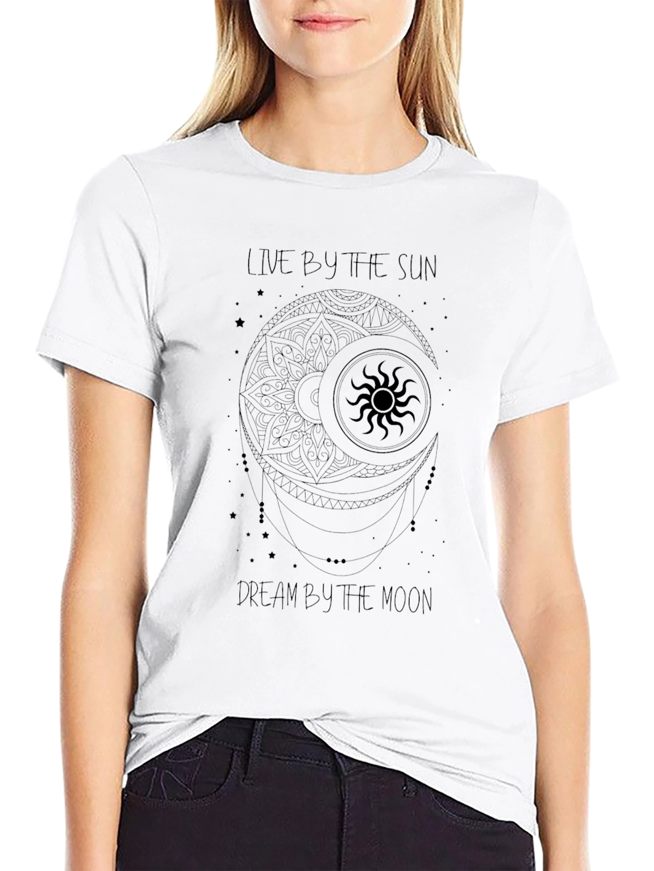Live by Sun Dream by Moon T-Shirt