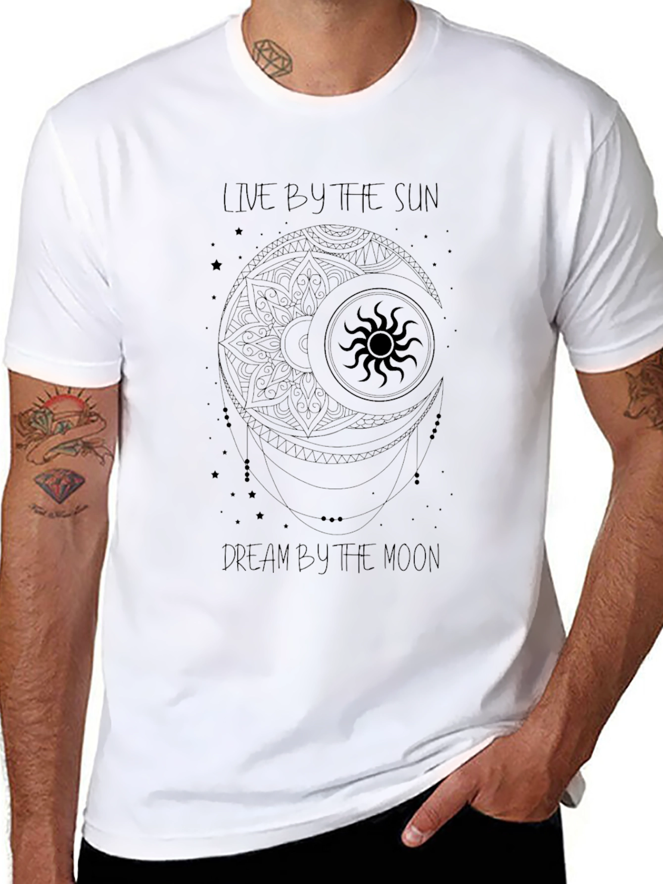 Live by Sun Dream by Moon T-Shirt