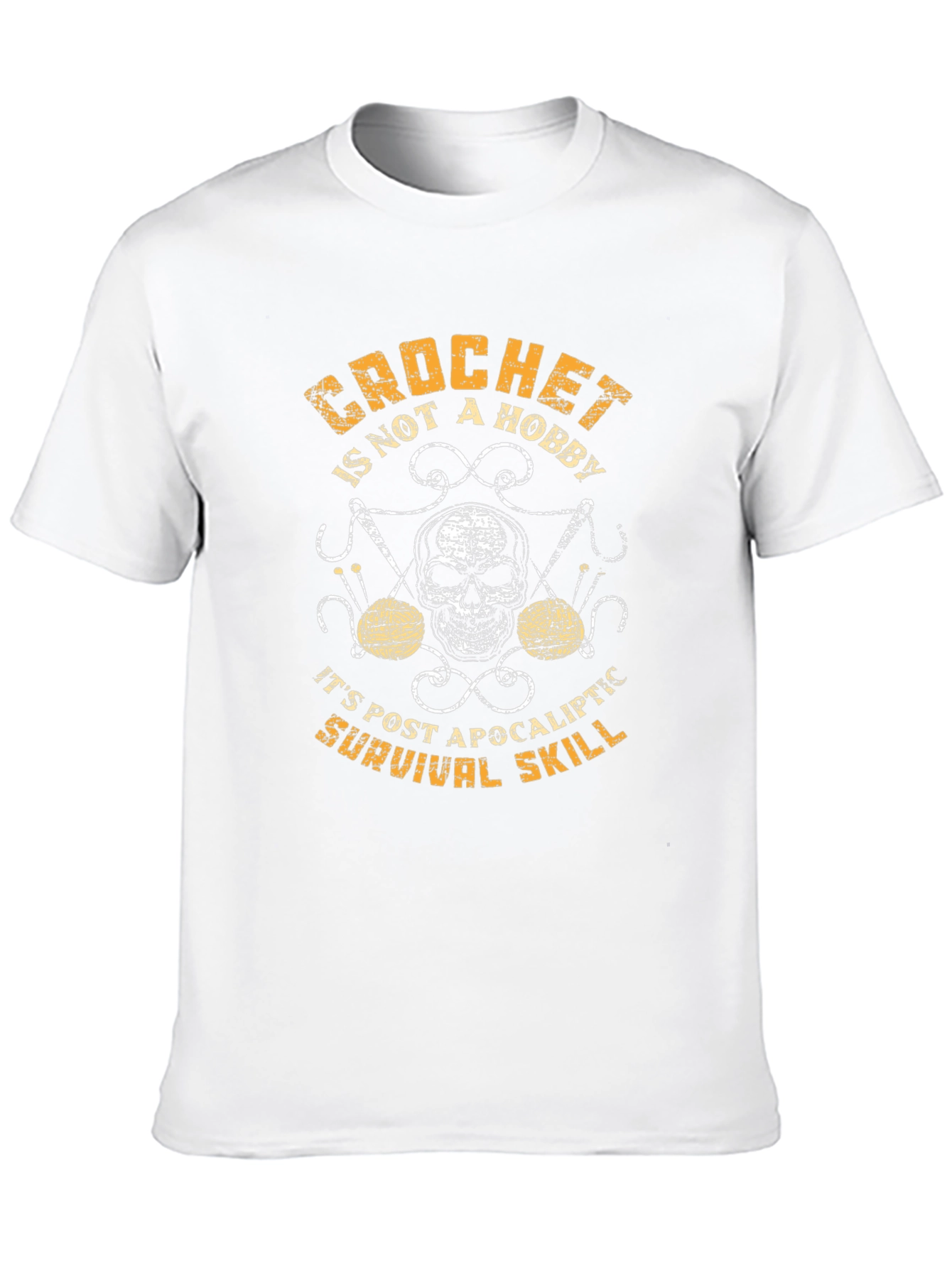 Crochet Survival Skill Graphic Tee