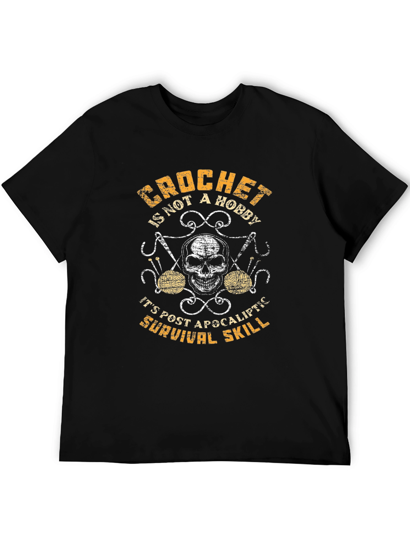 Crochet Survival Skill Graphic Tee