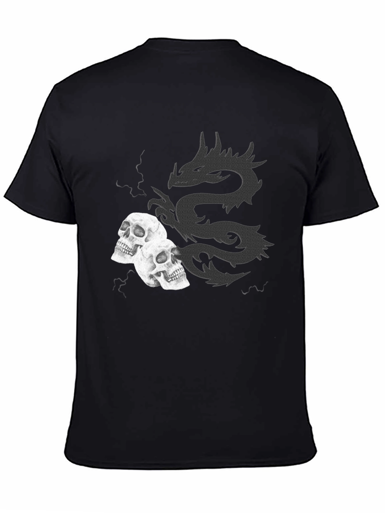 Dragon & Skull Graphic Tee