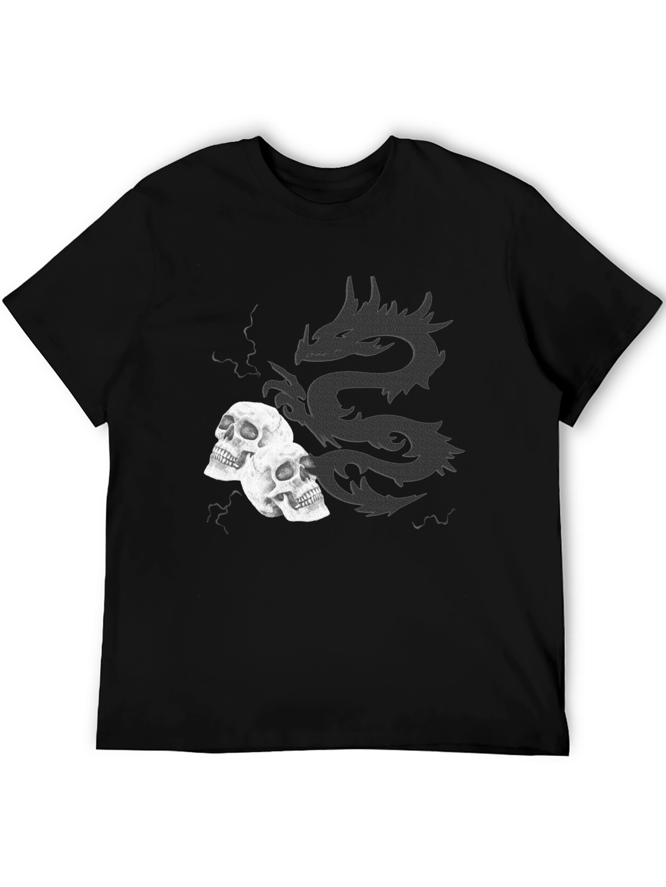 Dragon & Skull Graphic Tee