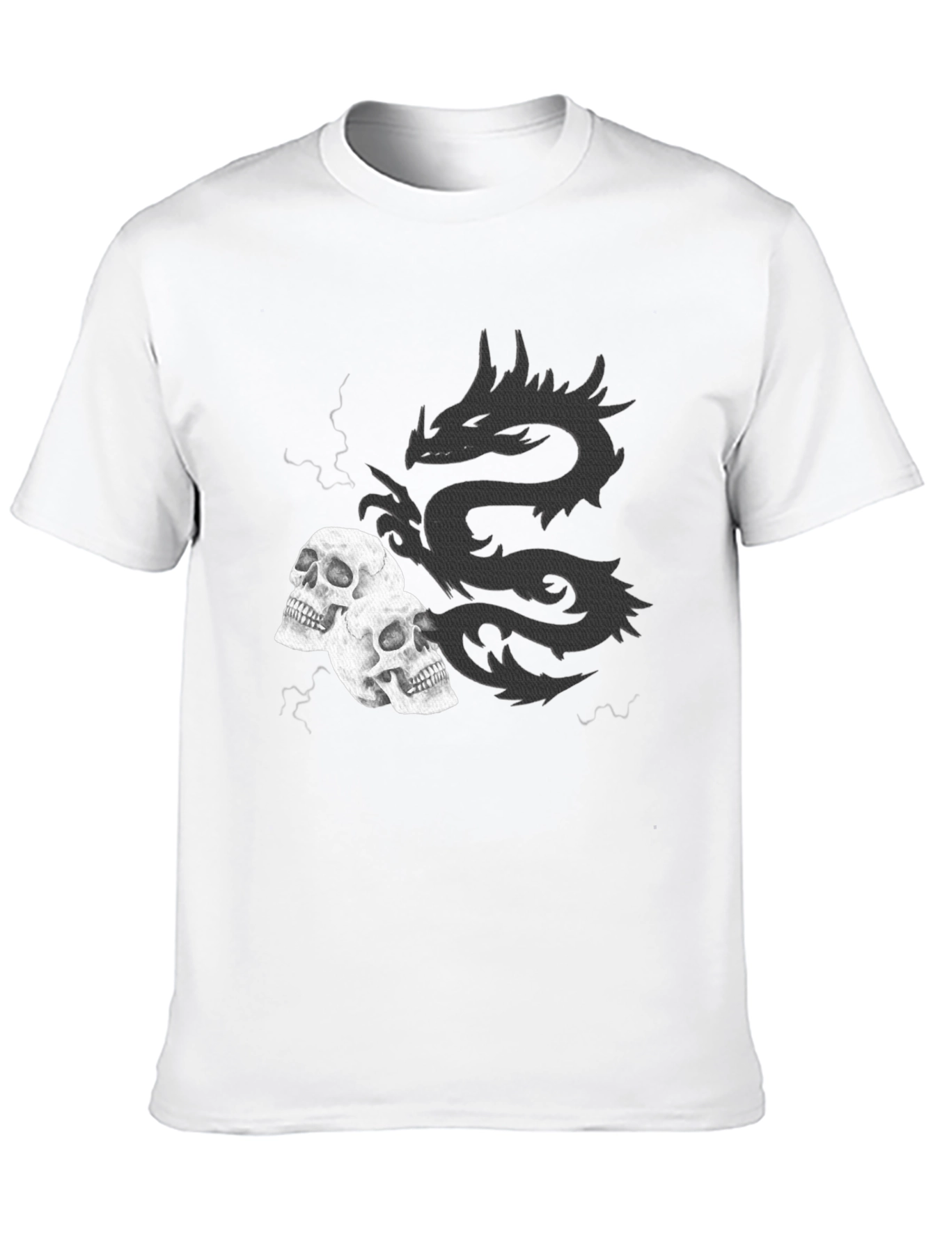Dragon & Skull Graphic Tee