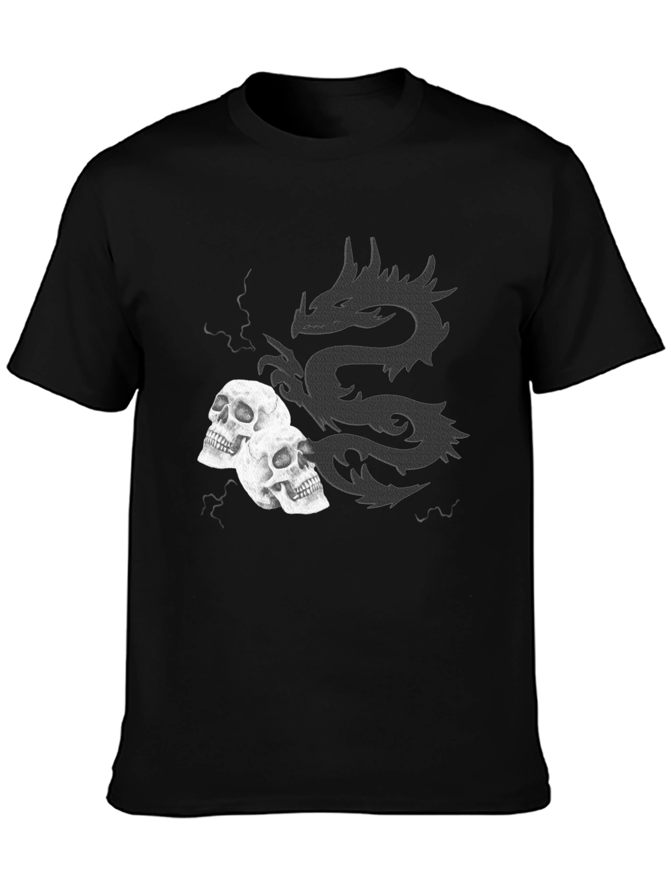 Dragon & Skull Graphic Tee