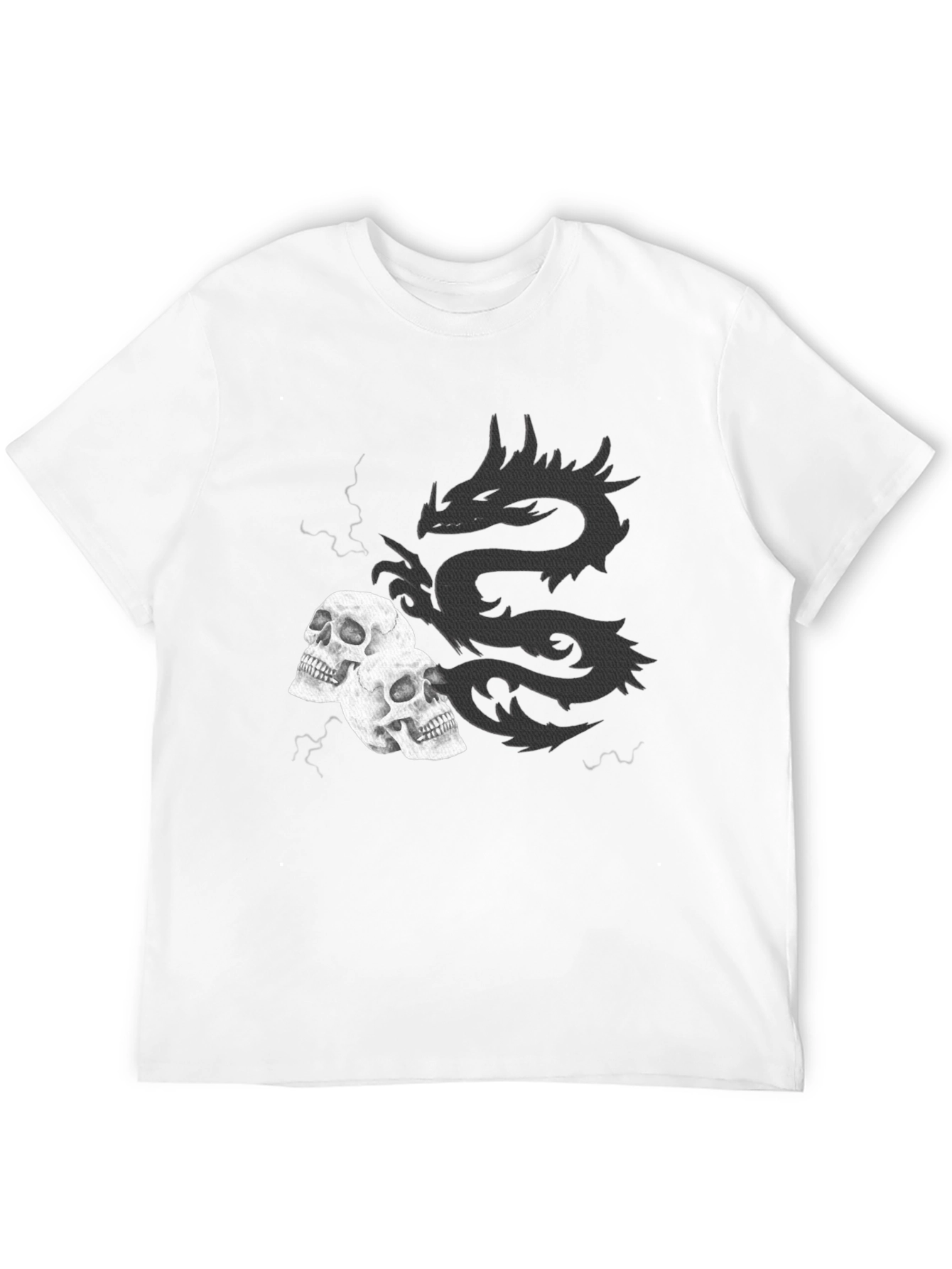 Dragon & Skull Graphic Tee