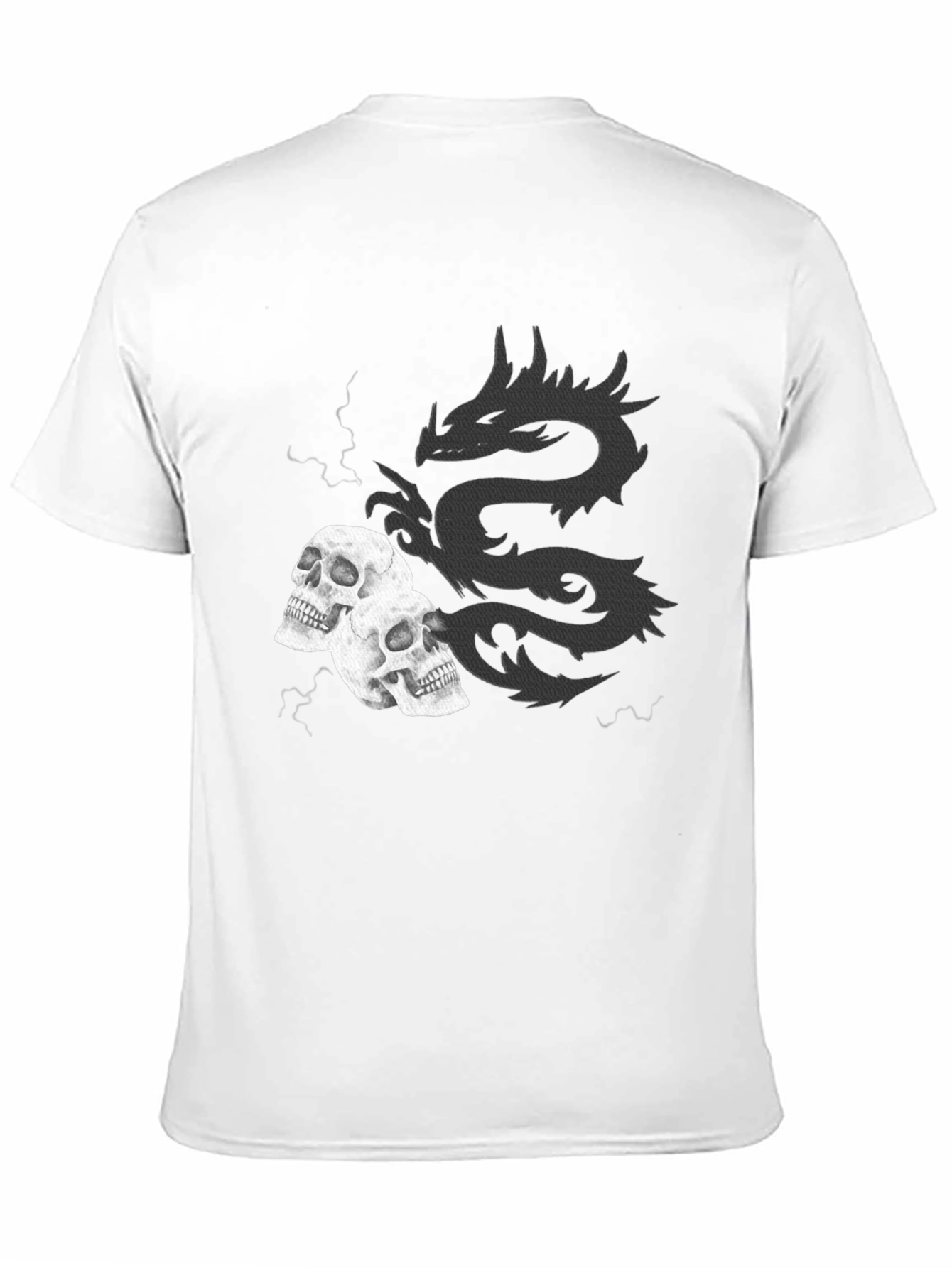 Dragon & Skull Graphic Tee