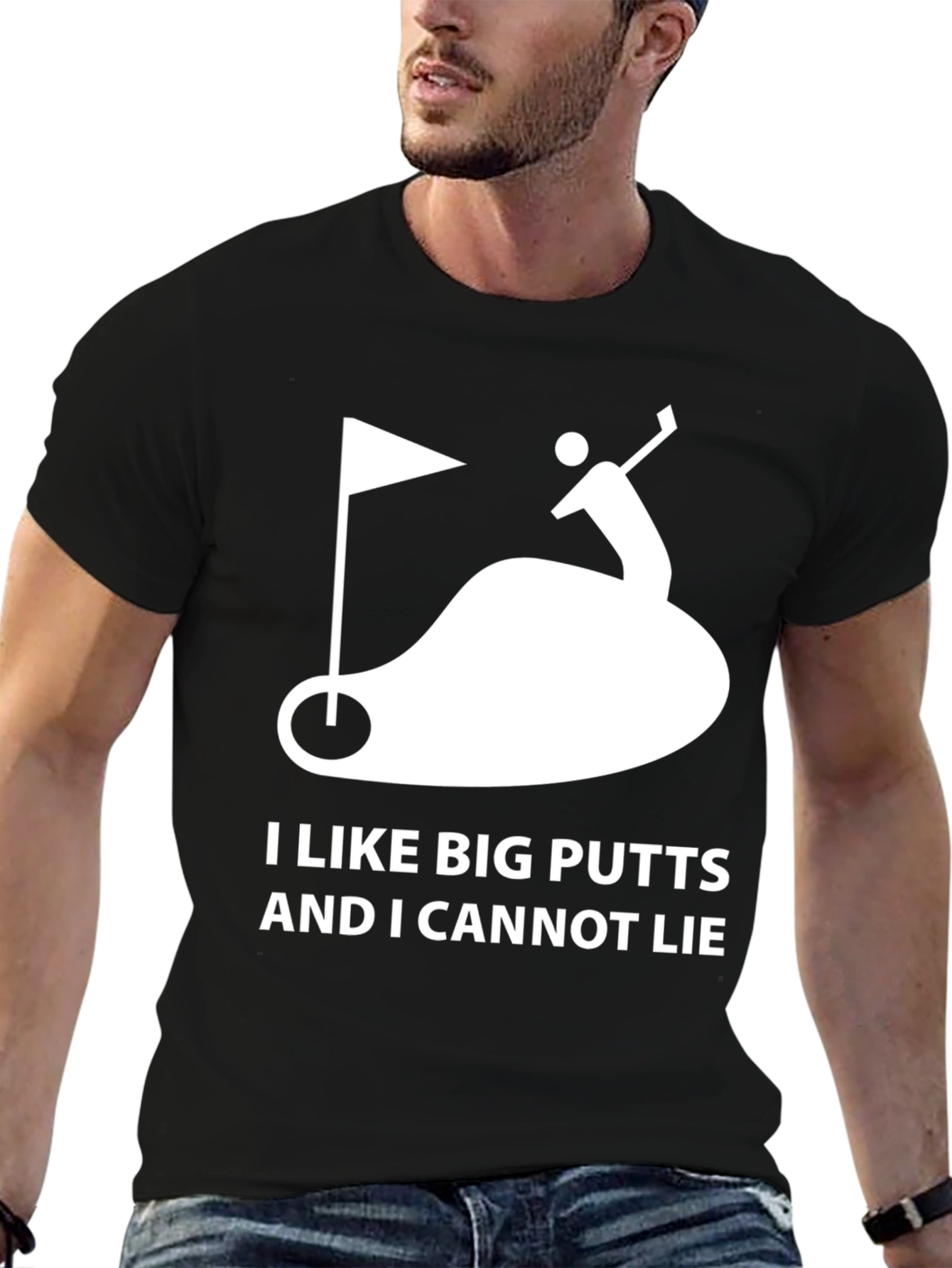I Like Big Putts Funny Golfing T-Shirt